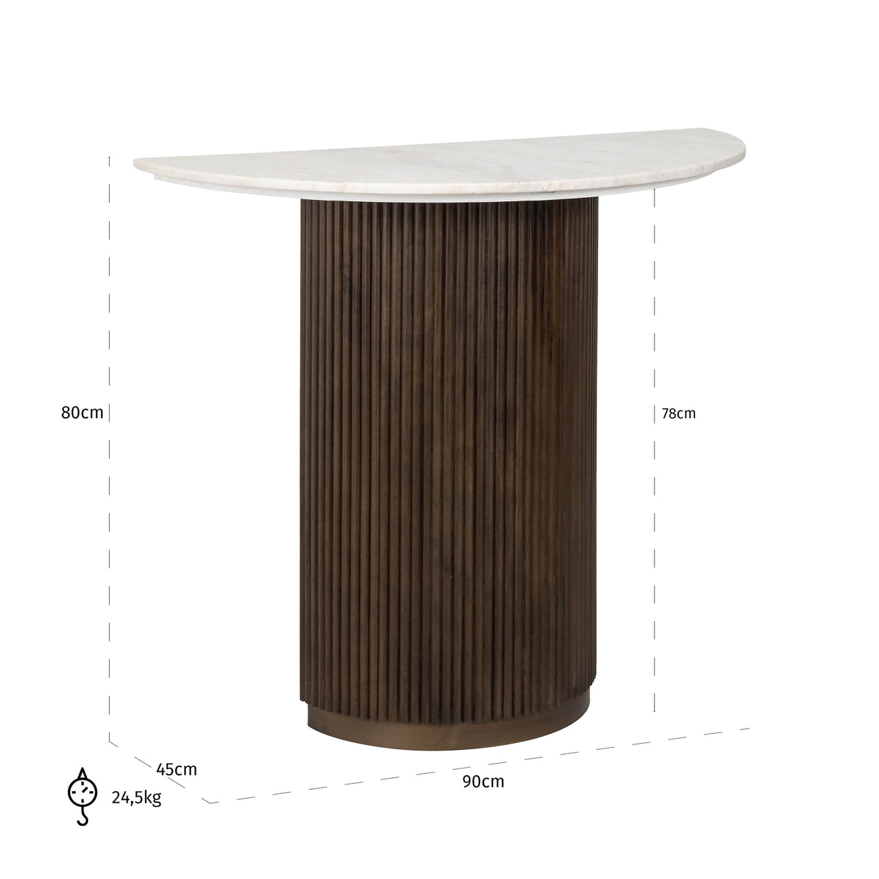 Richmond Interiors Konsole Mayfield brown Konsole Richmond Interiors