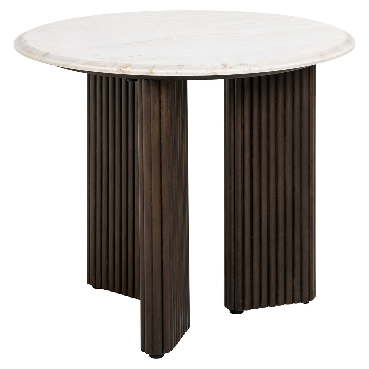 Richmond Interiors Beistelltisch Mayfield brown 55Ø Richmond Interiors