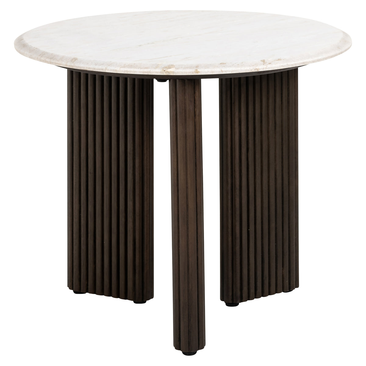 Richmond Interiors Beistelltisch Mayfield brown 55Ø Richmond Interiors