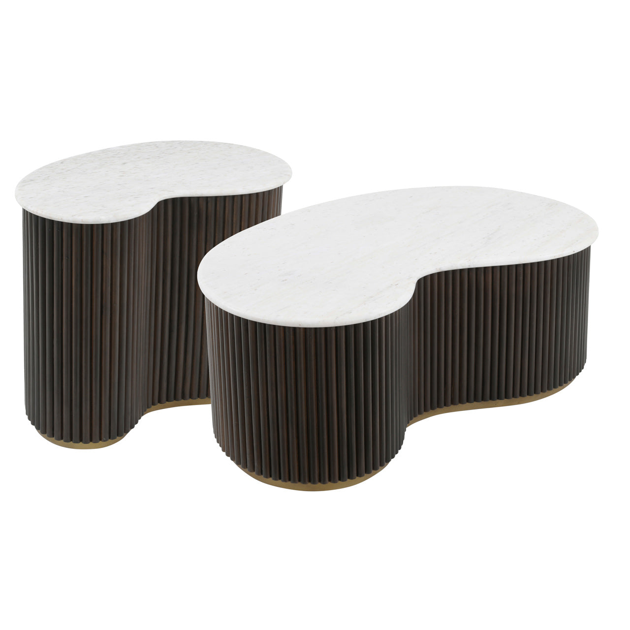 Richmond Interiors Mayfield Coffee Table Set of 2 (Brown)