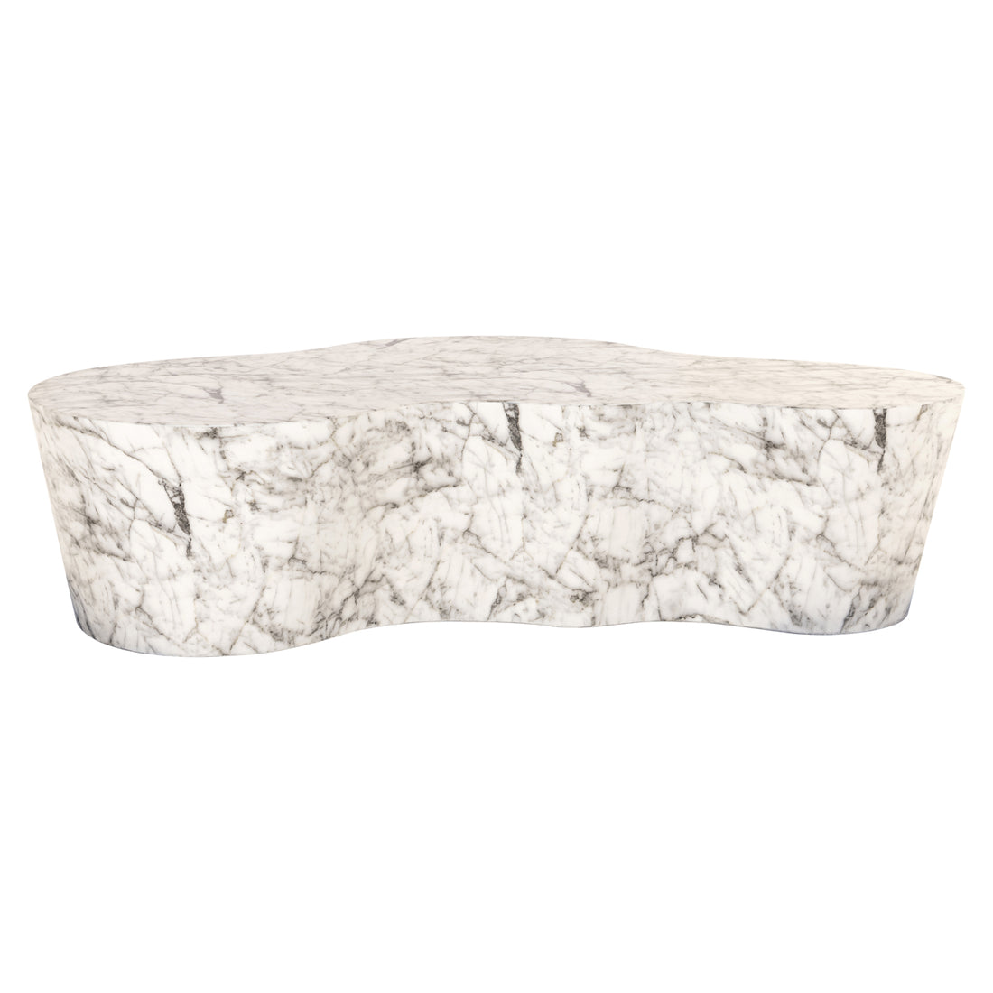 Richmond Interiors Gartencouchtisch Rockyard white marble look Gartencouchtisch Richmond Interiors