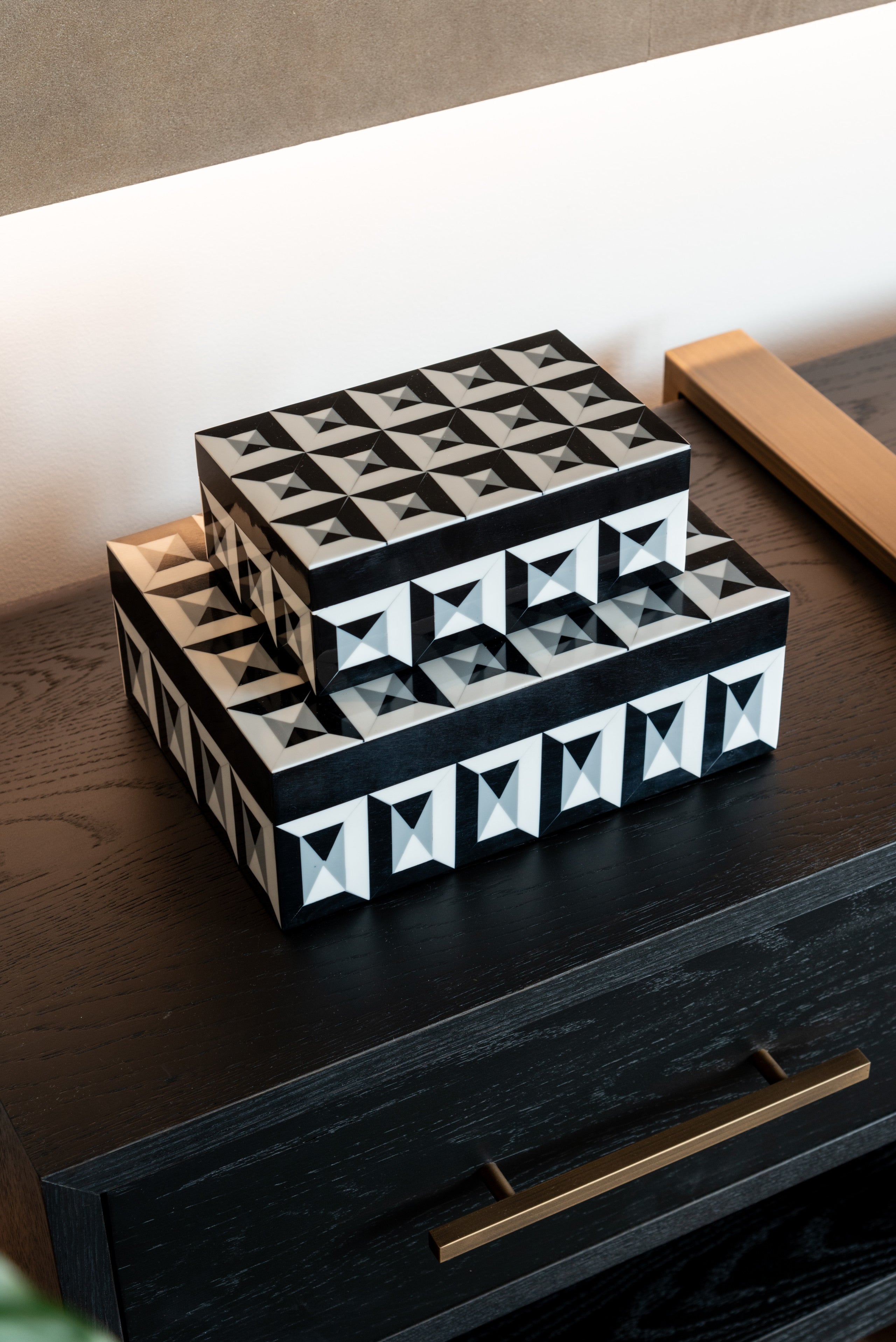 Richmond Interiors Aufbewahrungsbox Vivy black small Aufbewahrungsbox Richmond Interiors