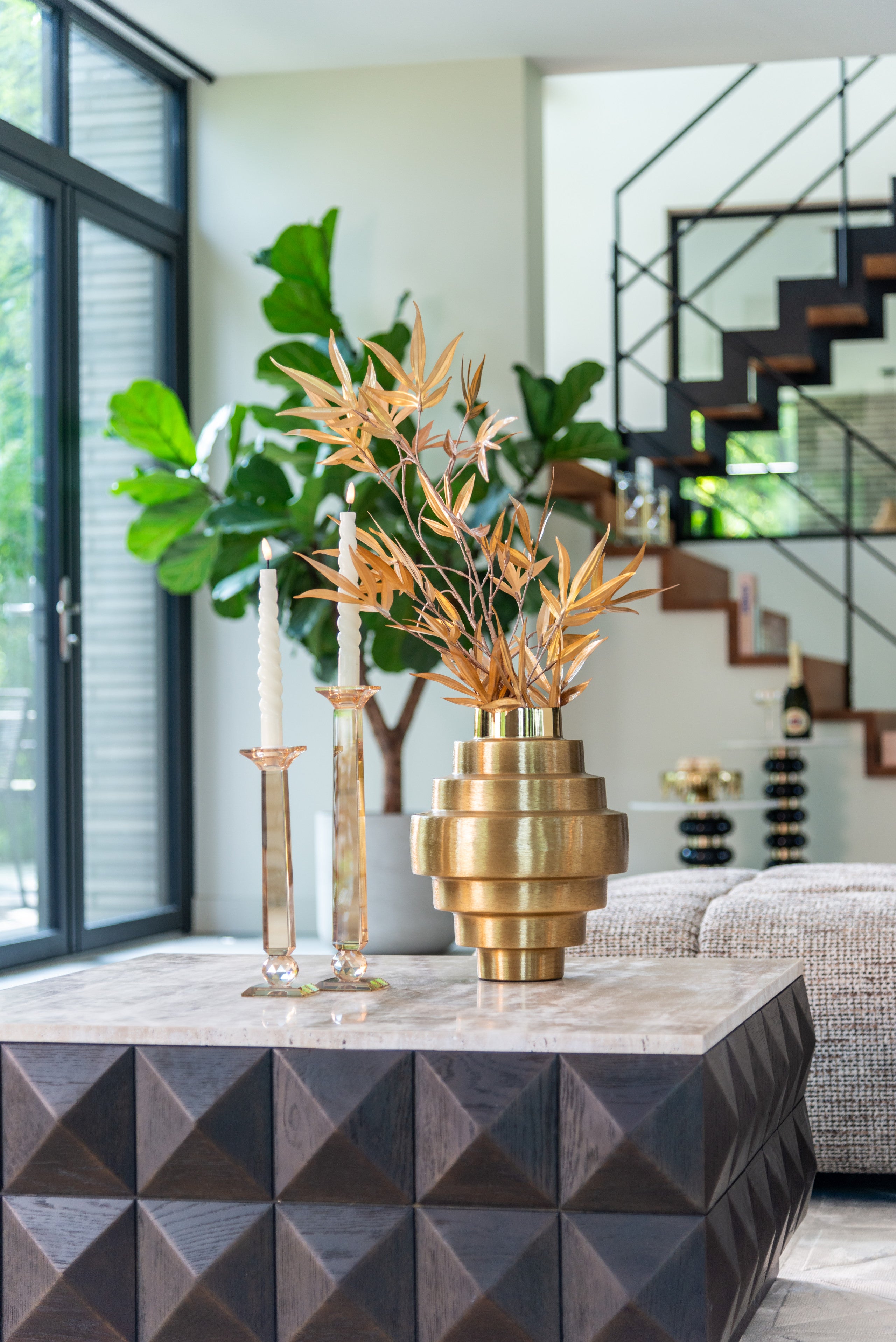 Richmond Interiors Couchtisch Claremont brown Couchtisch Richmond Interiors