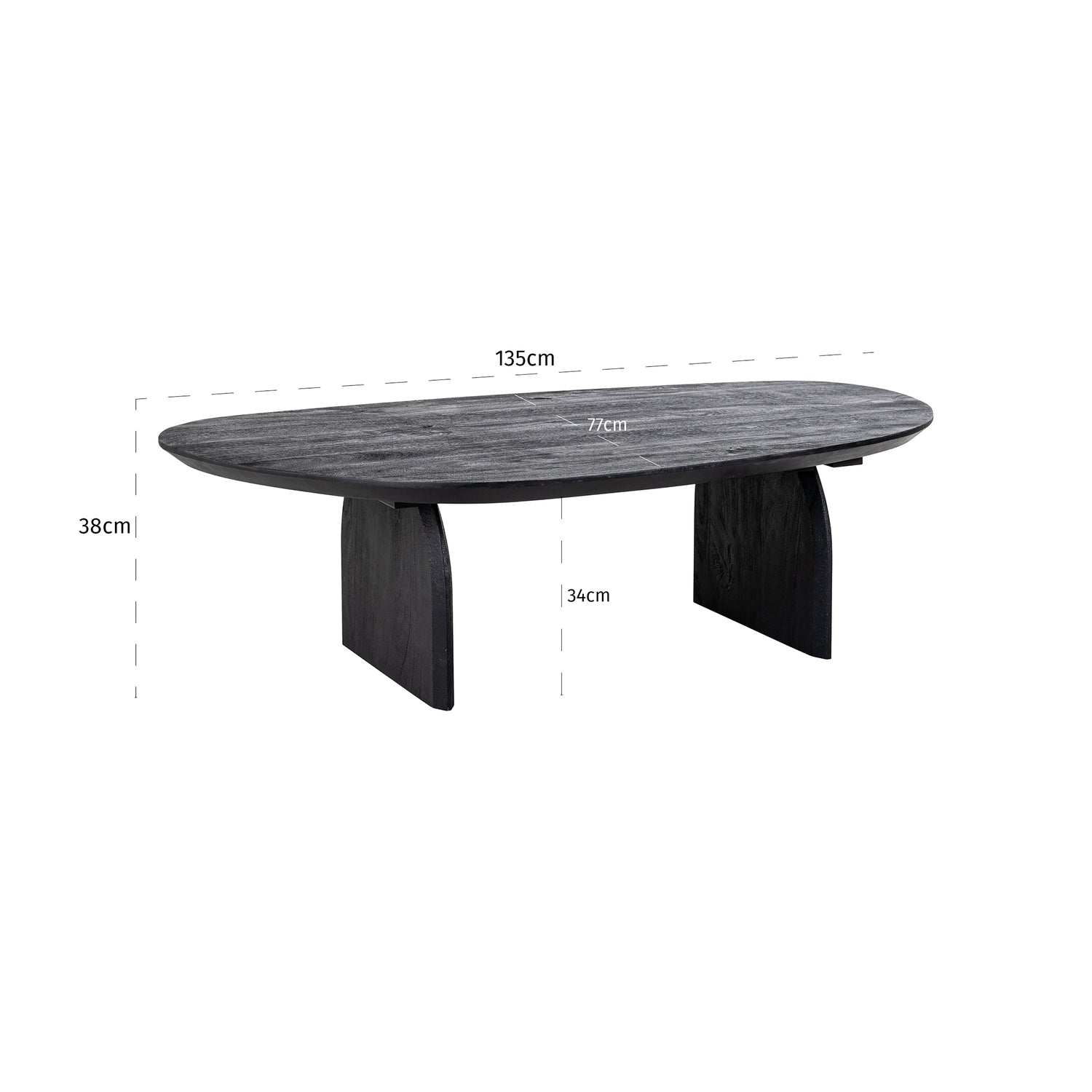 Richmond Interiors - Couchtisch Hudson Couchtisch asymmetrisch Richmond Interiors