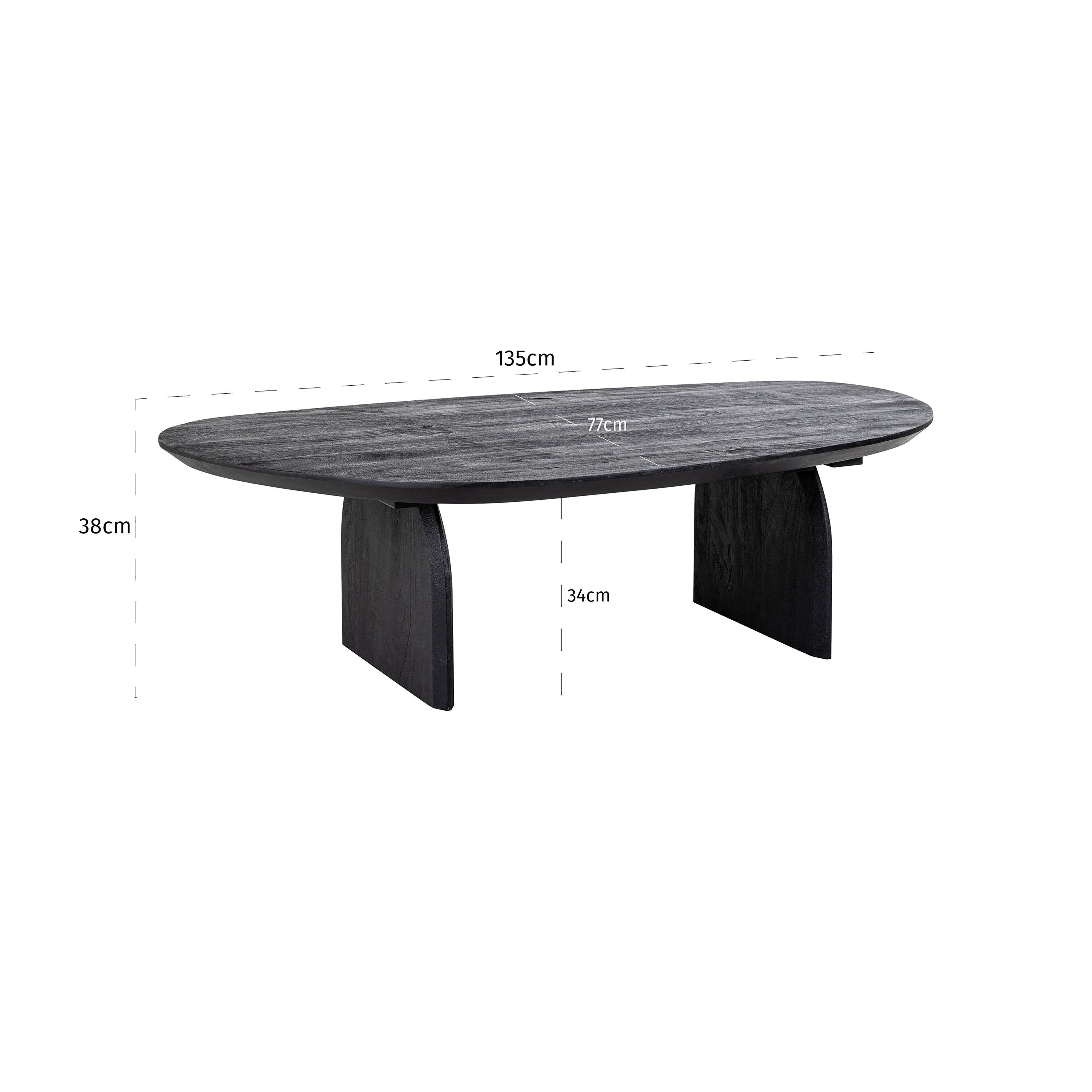Richmond Interiors - Couchtisch Hudson Couchtisch asymmetrisch Richmond Interiors