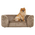Richmond Interiors Haustierbett Bingo taupe chenille (Bergen 104 taupe chenille) Haustierbett Richmond Interiors