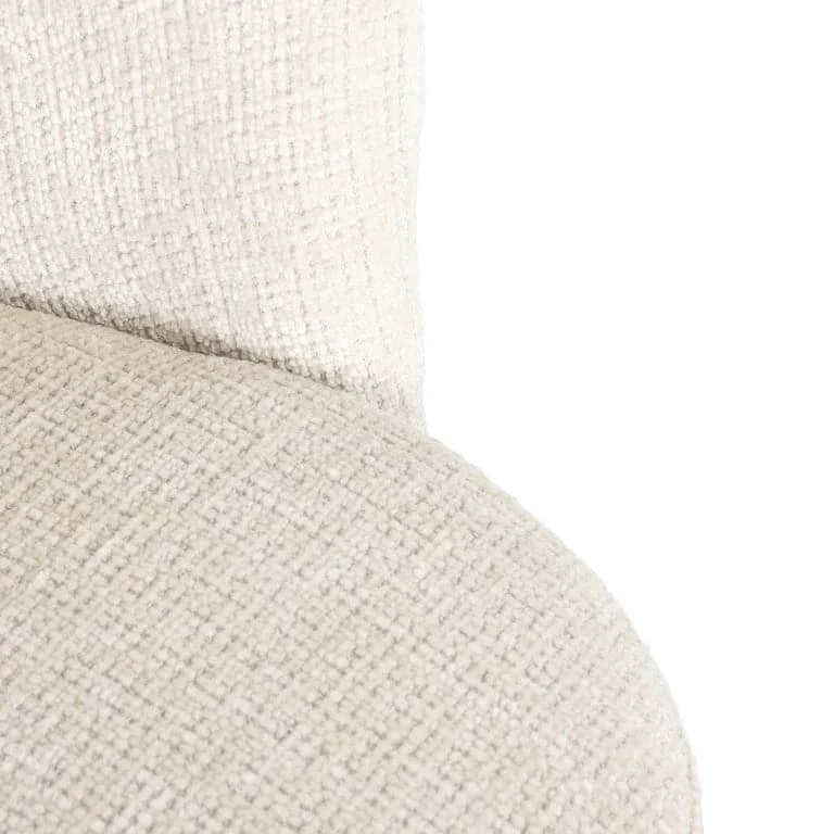 Richmond Interiors Drehstuhl Zendaya beige chenille Drehstuhl Richmond Interiors