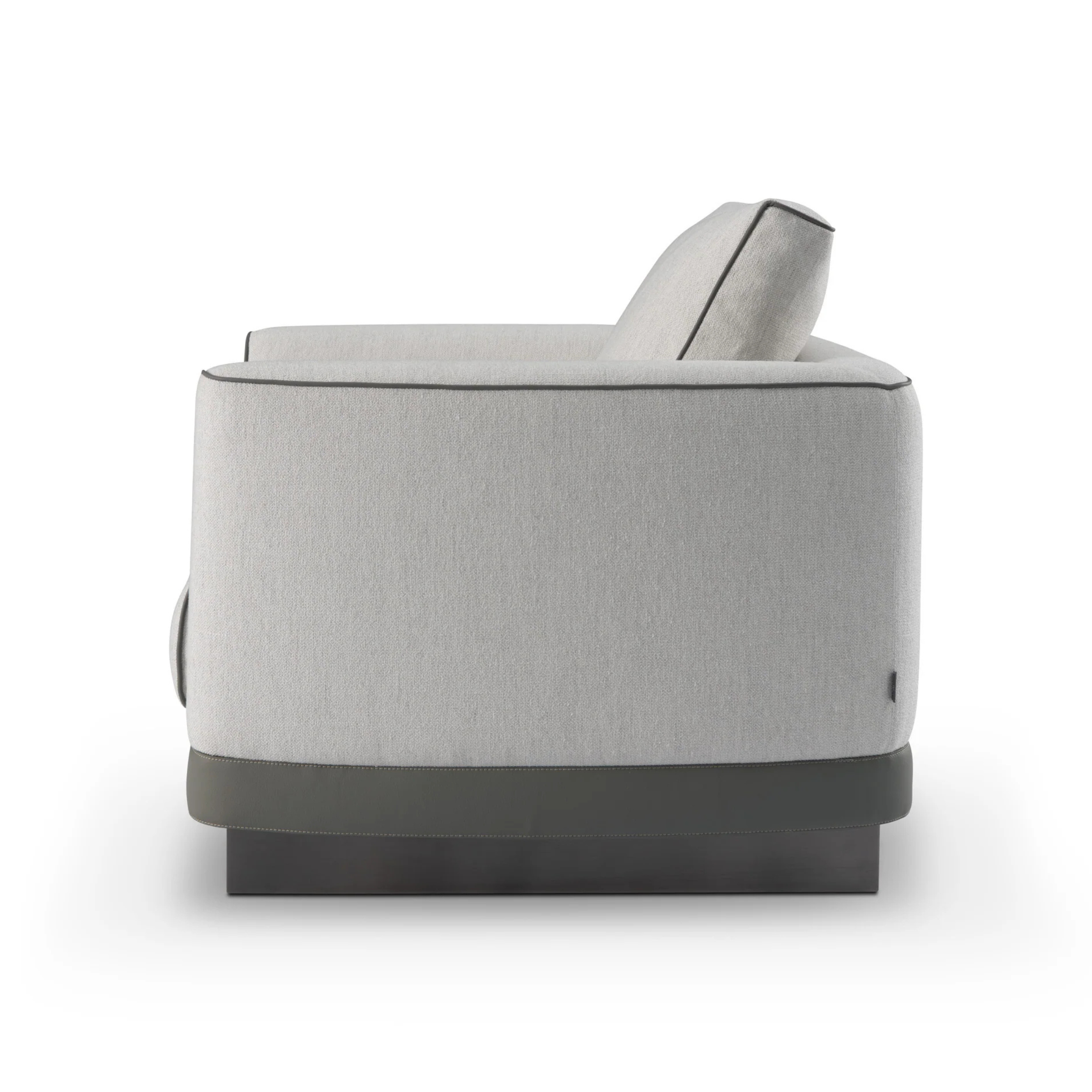 The Grand GREGORIO Sessel – Greige | Taupe Grau Polstersessel The Grand Collection