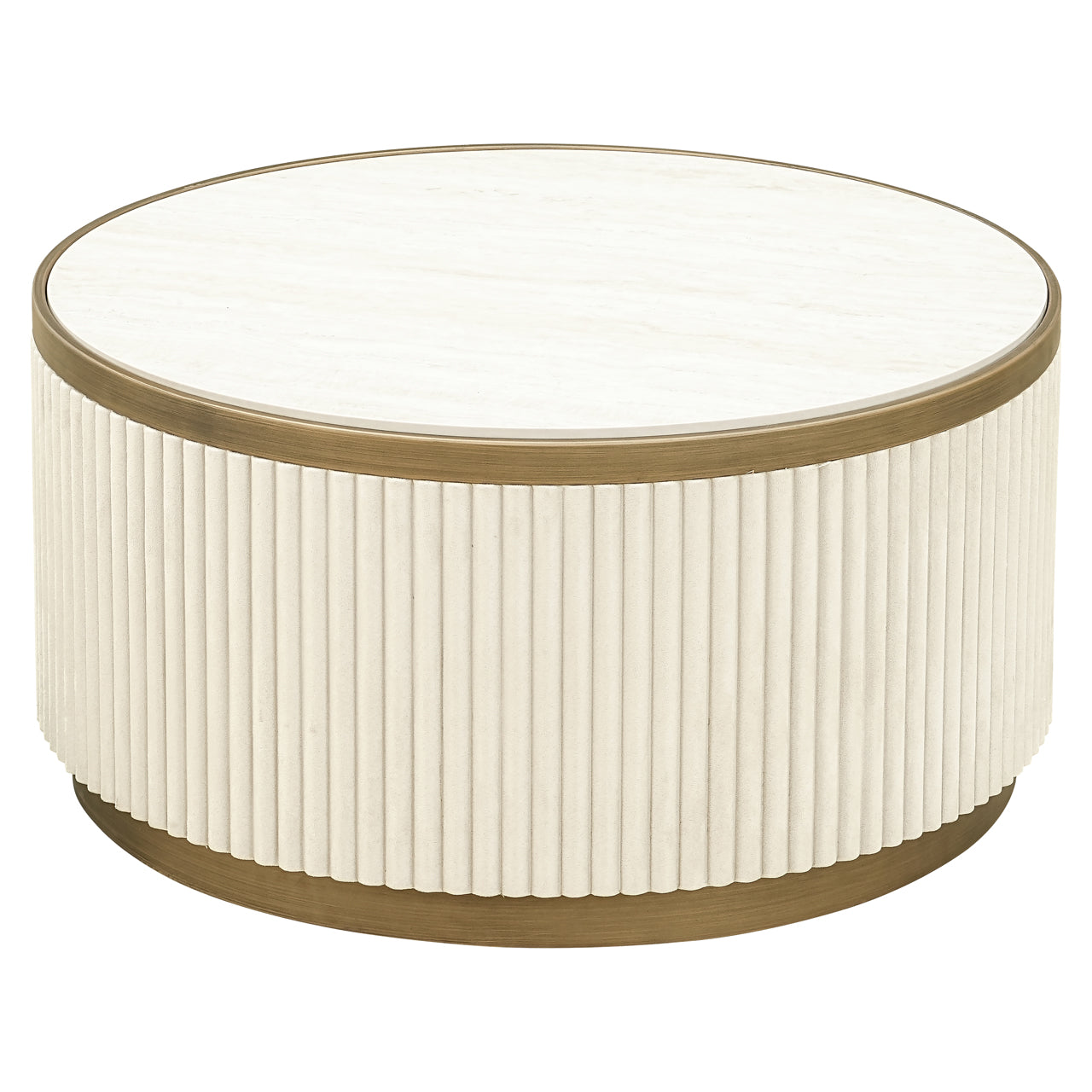 Richmond Interiors Couchtisch Tivoli white (Set of 2) Couchtisch Richmond Interiors