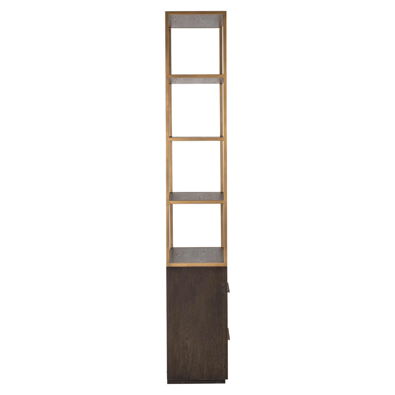 Richmond Interiors Vitrine Carter brown small 2-drawers Vitrine Richmond Interiors