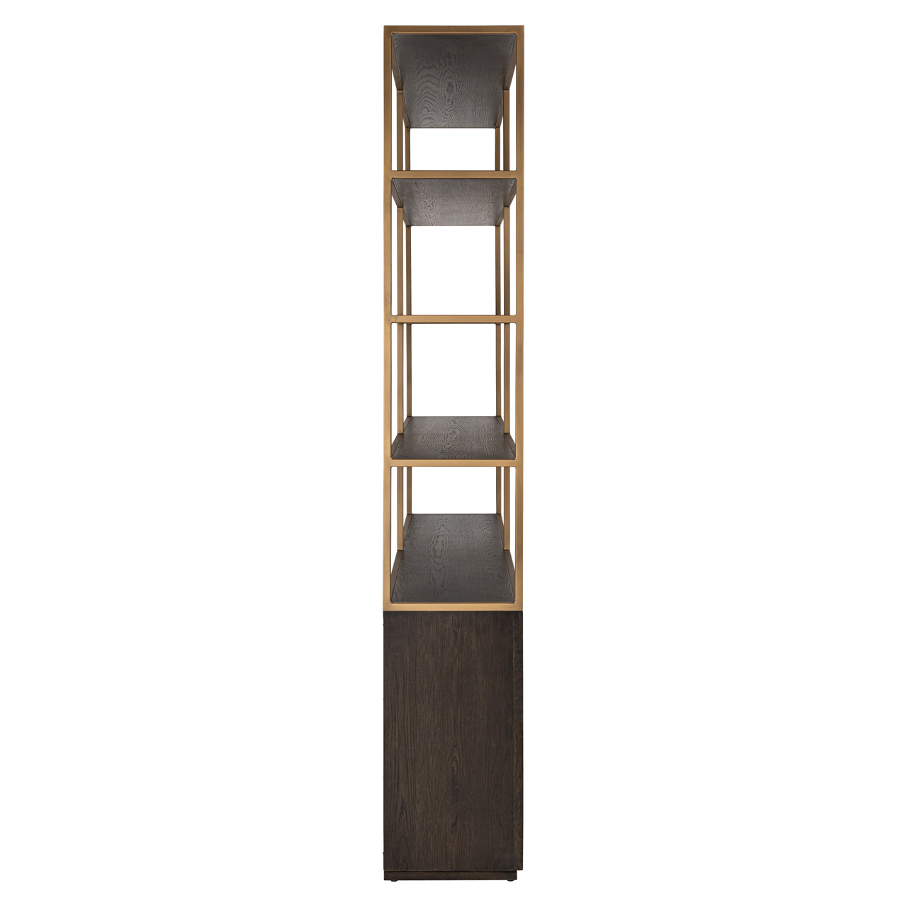 Richmond Interiors Vitrine Carter brown large 4-doors Vitrine Richmond Interiors