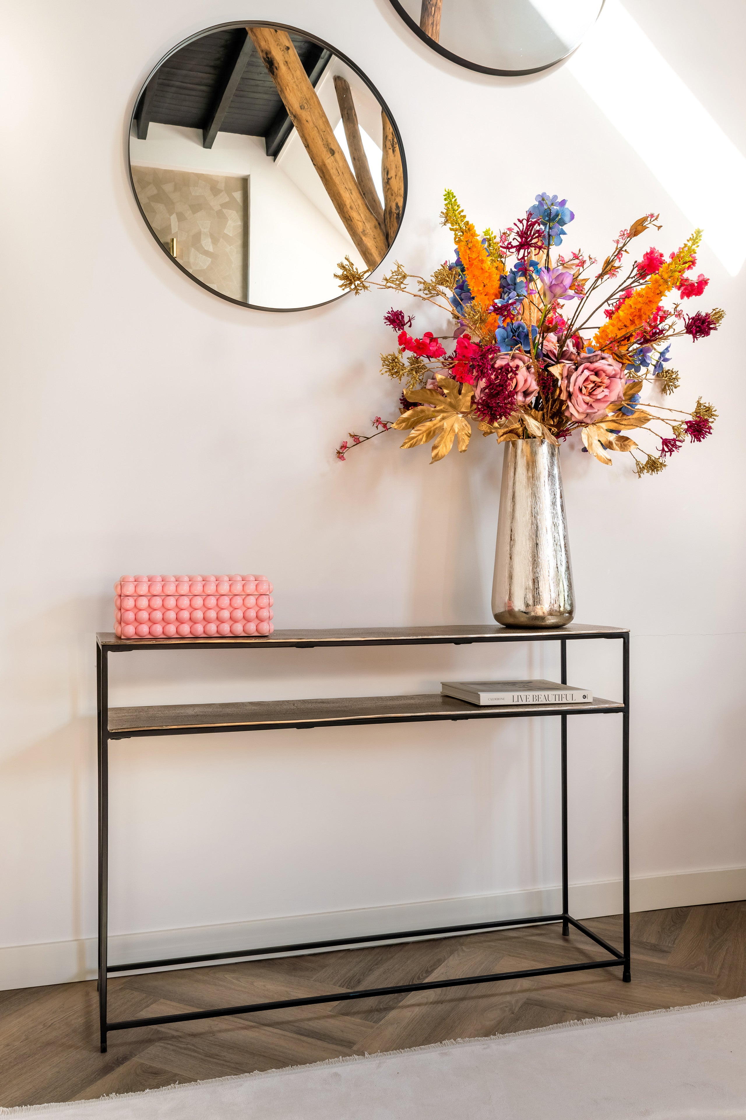 Richmond Interiors Konsole Chandon champagne gold Konsole Richmond Interiors