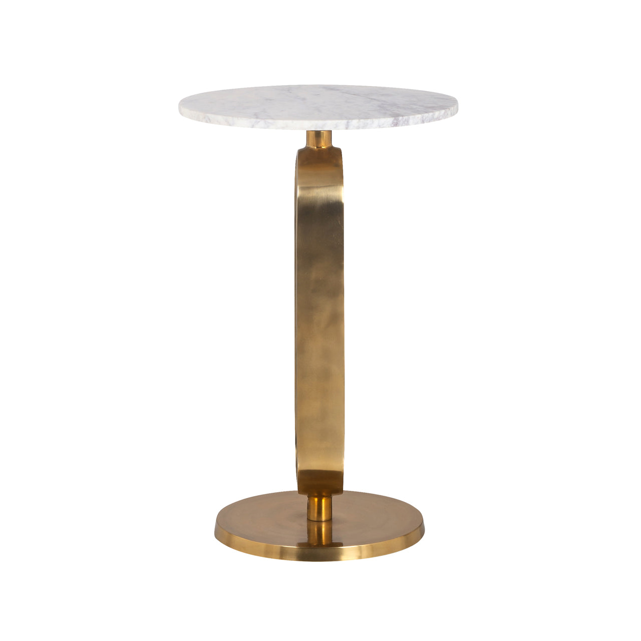 Richmond Interiors Beistelltisch Celine brushed gold Beistelltisch Richmond Interiors