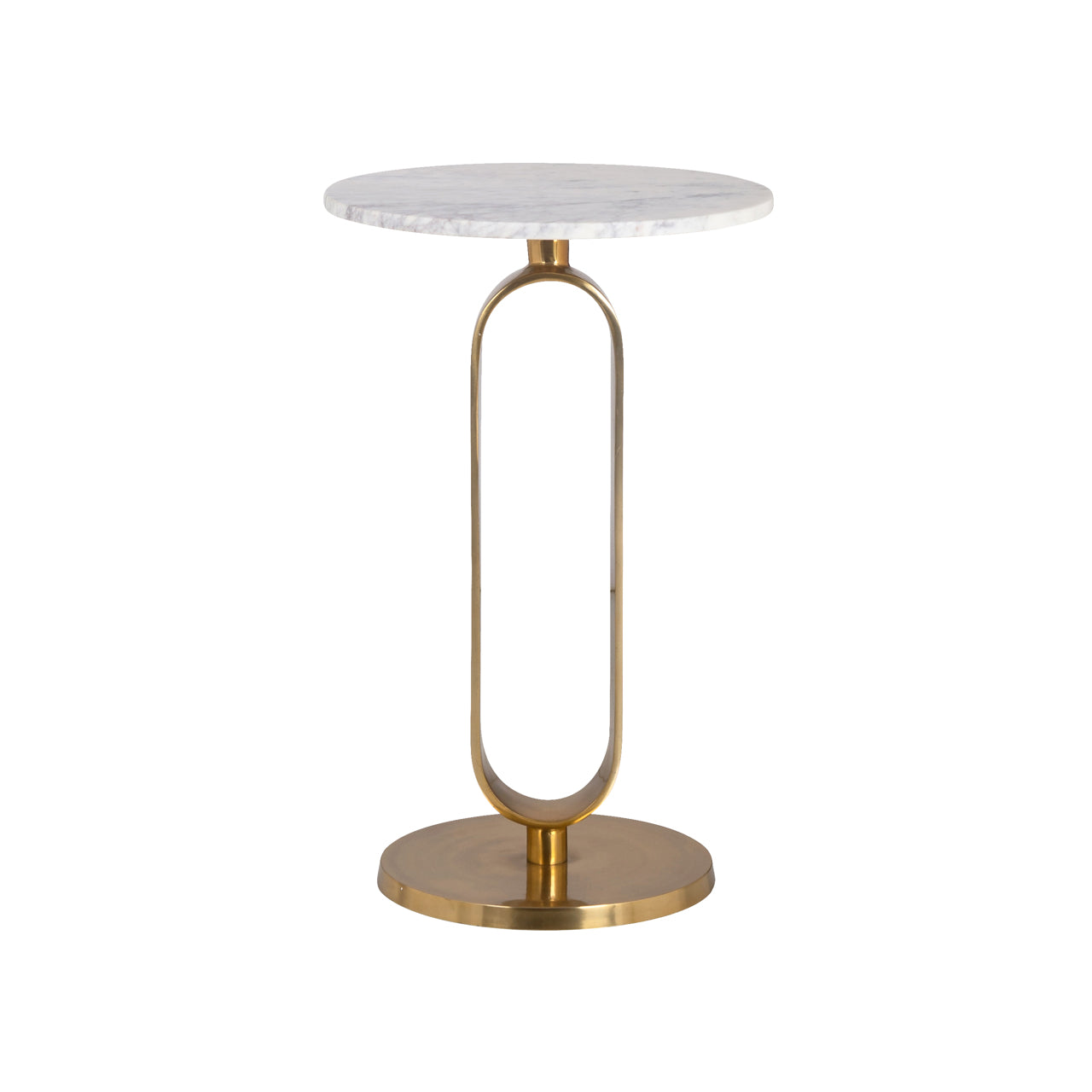 Richmond Interiors Beistelltisch Celine brushed gold Beistelltisch Richmond Interiors