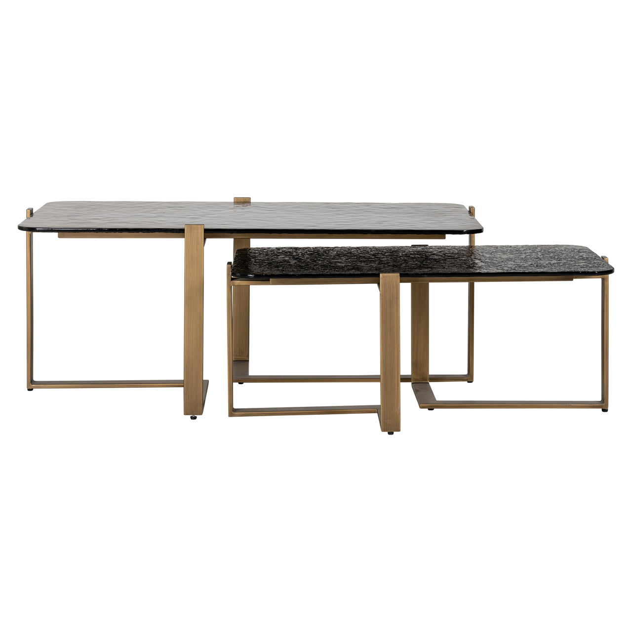Richmond Interiors Couchtisch Sterling brown (Set of 2) Couchtisch Richmond Interiors