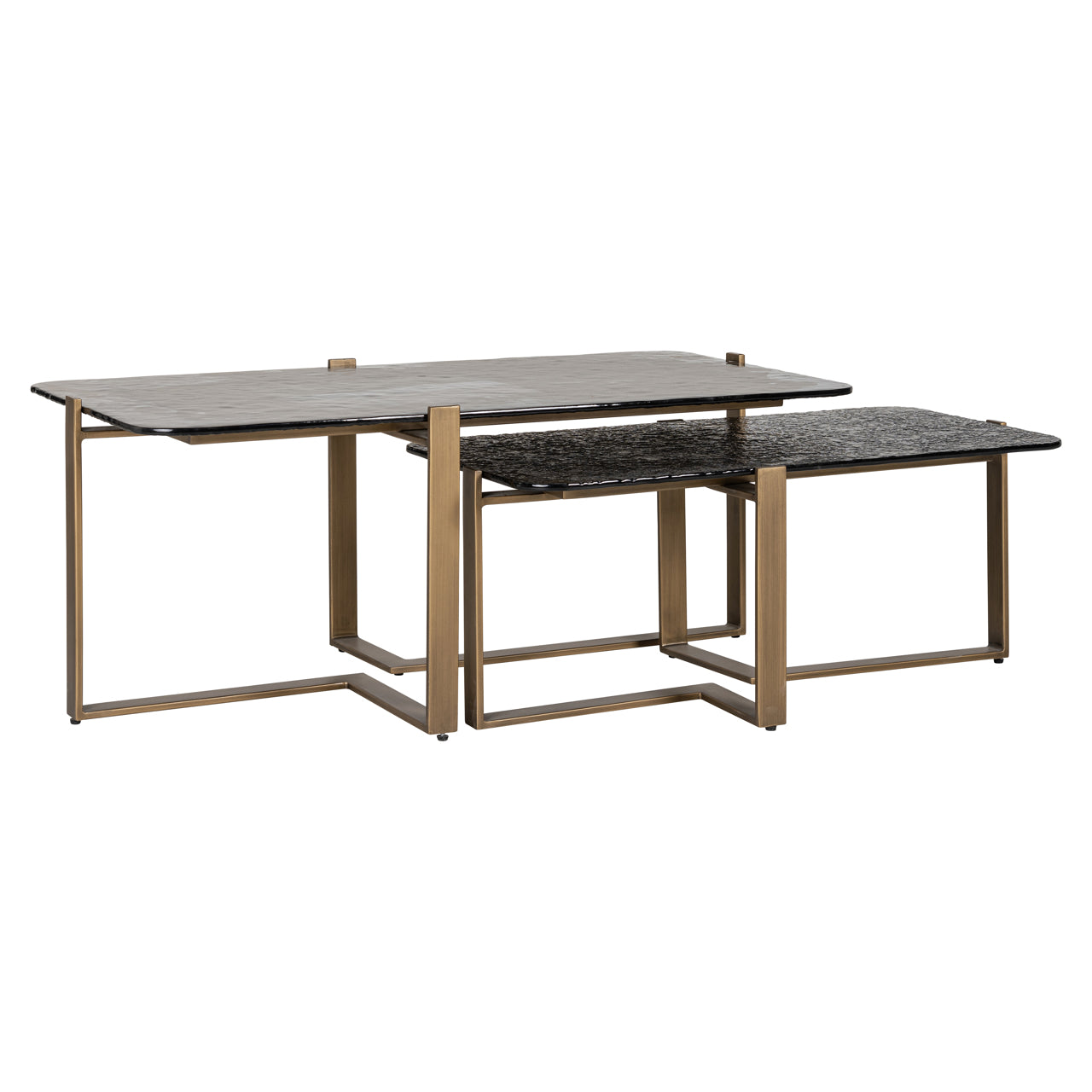 Richmond Interiors Couchtisch Sterling brown (Set of 2) Couchtisch Richmond Interiors