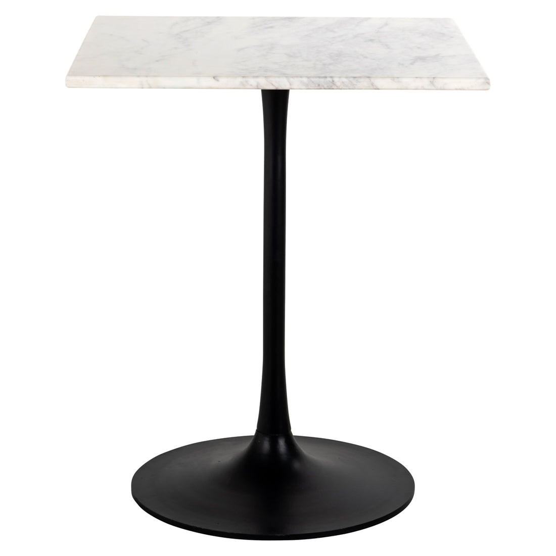 Richmond Interiors Bistro-Tisch Carlten black/white 65x65 Bistro-Tisch Richmond Interiors