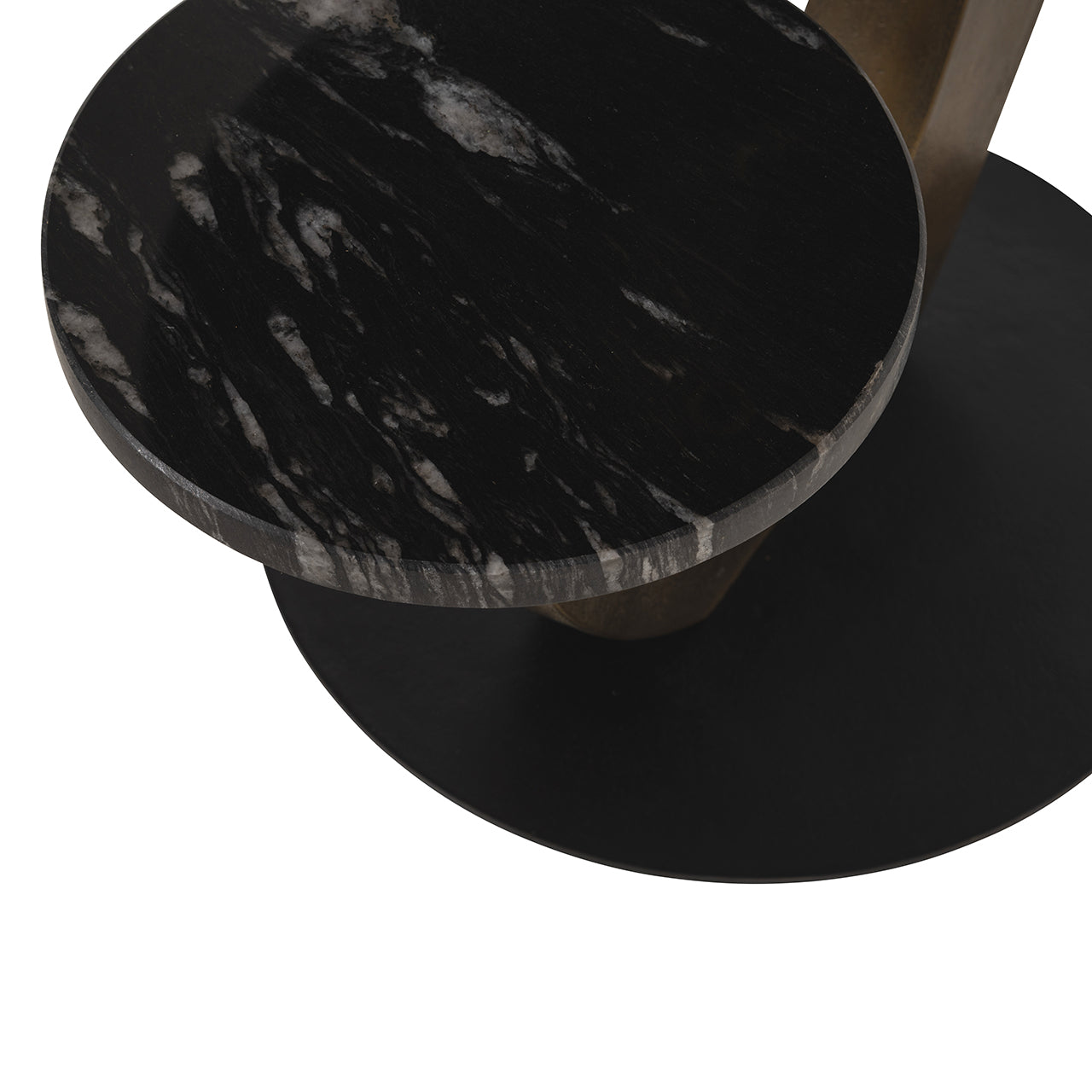 Richmond Interiors Beistelltisch Tibby – Black Beistelltisch rund Richmond Interiors
