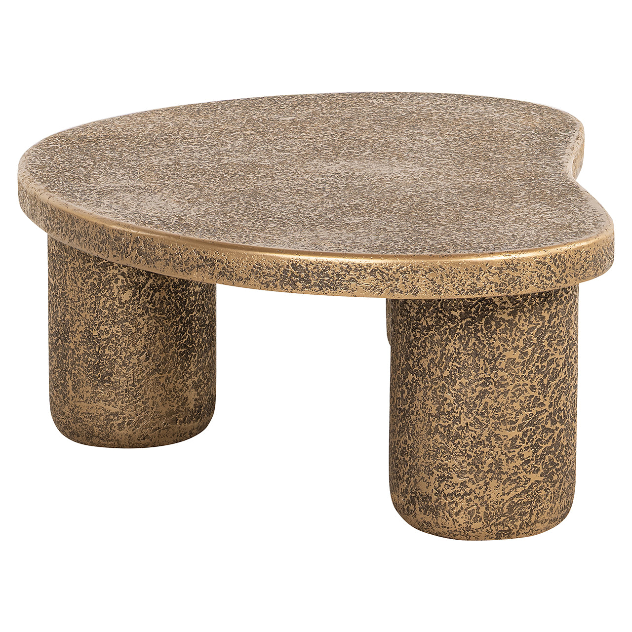Richmond Interiors Couchtisch Kenobi – Bronze Couchtisch asymmetrisch Richmond Interiors