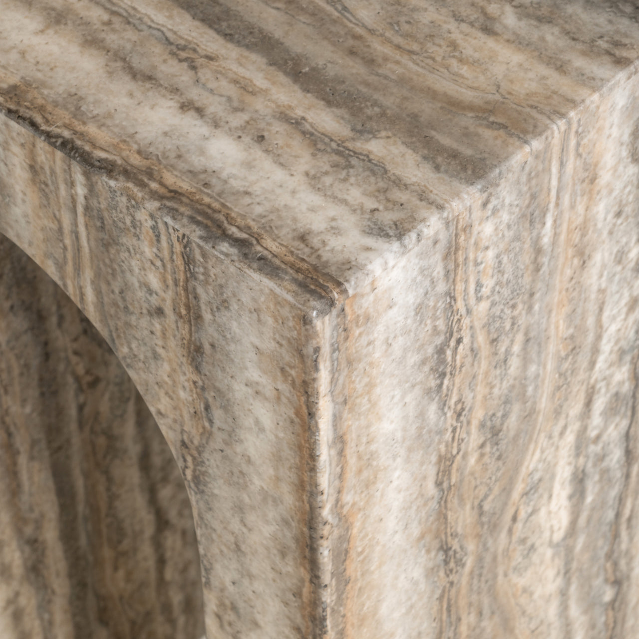 Richmond Interiors side table Dulce gray