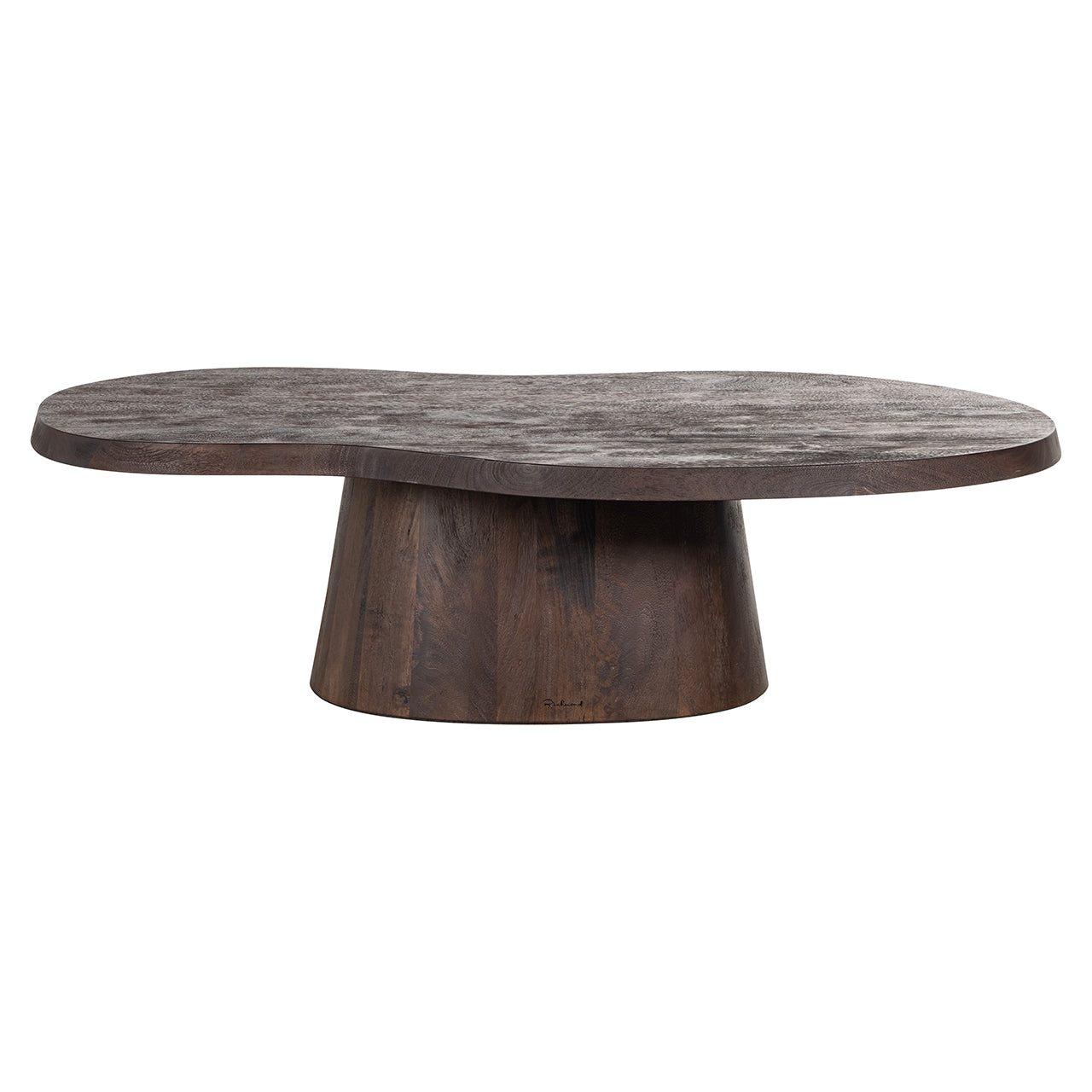 Richmond Interiors Couchtisch Odile (dunkelbraun) Couchtisch asymmetrisch Richmond Interiors