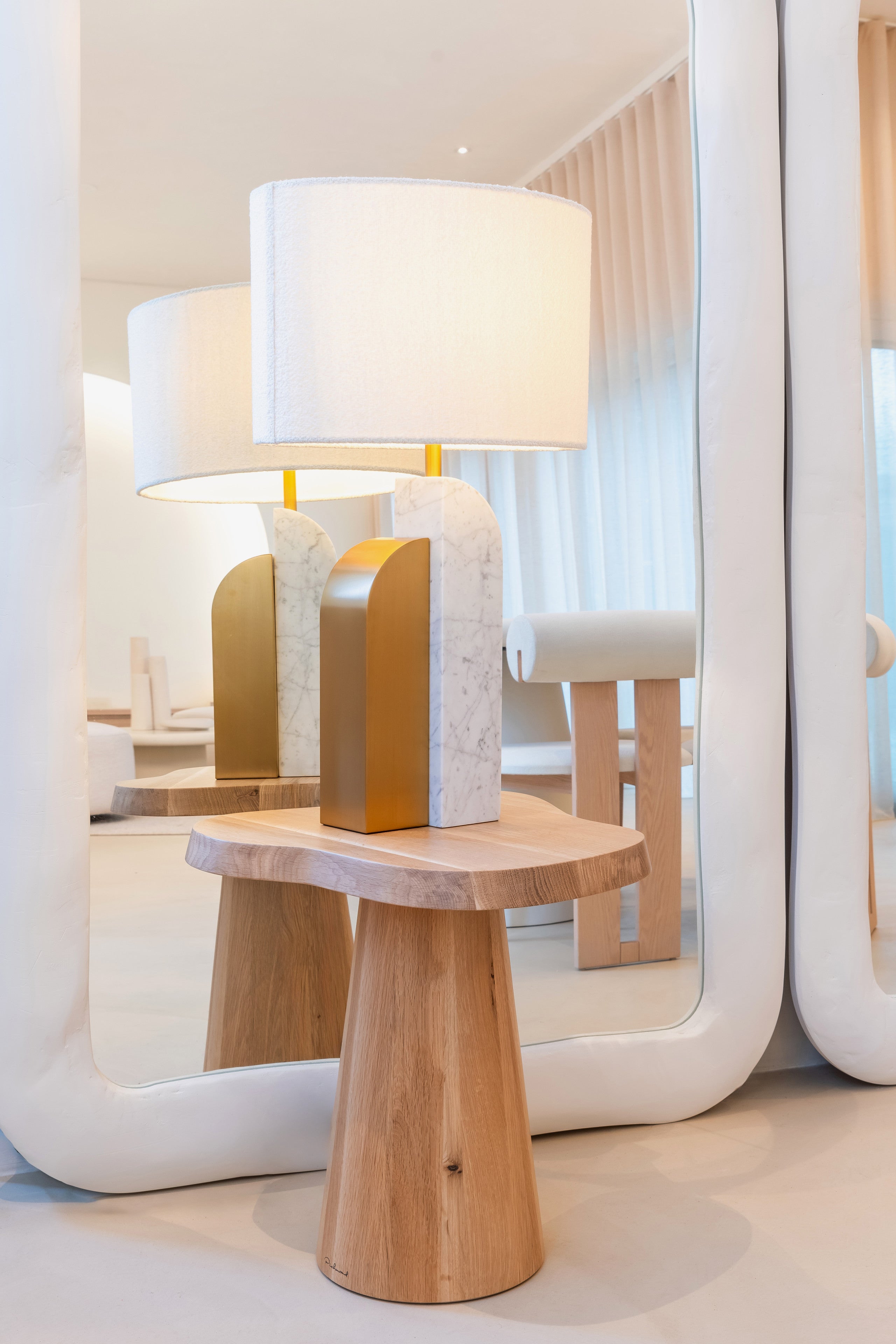 Richmond Interiors Beistelltisch Riva natural oak Beistelltisch Richmond Interiors