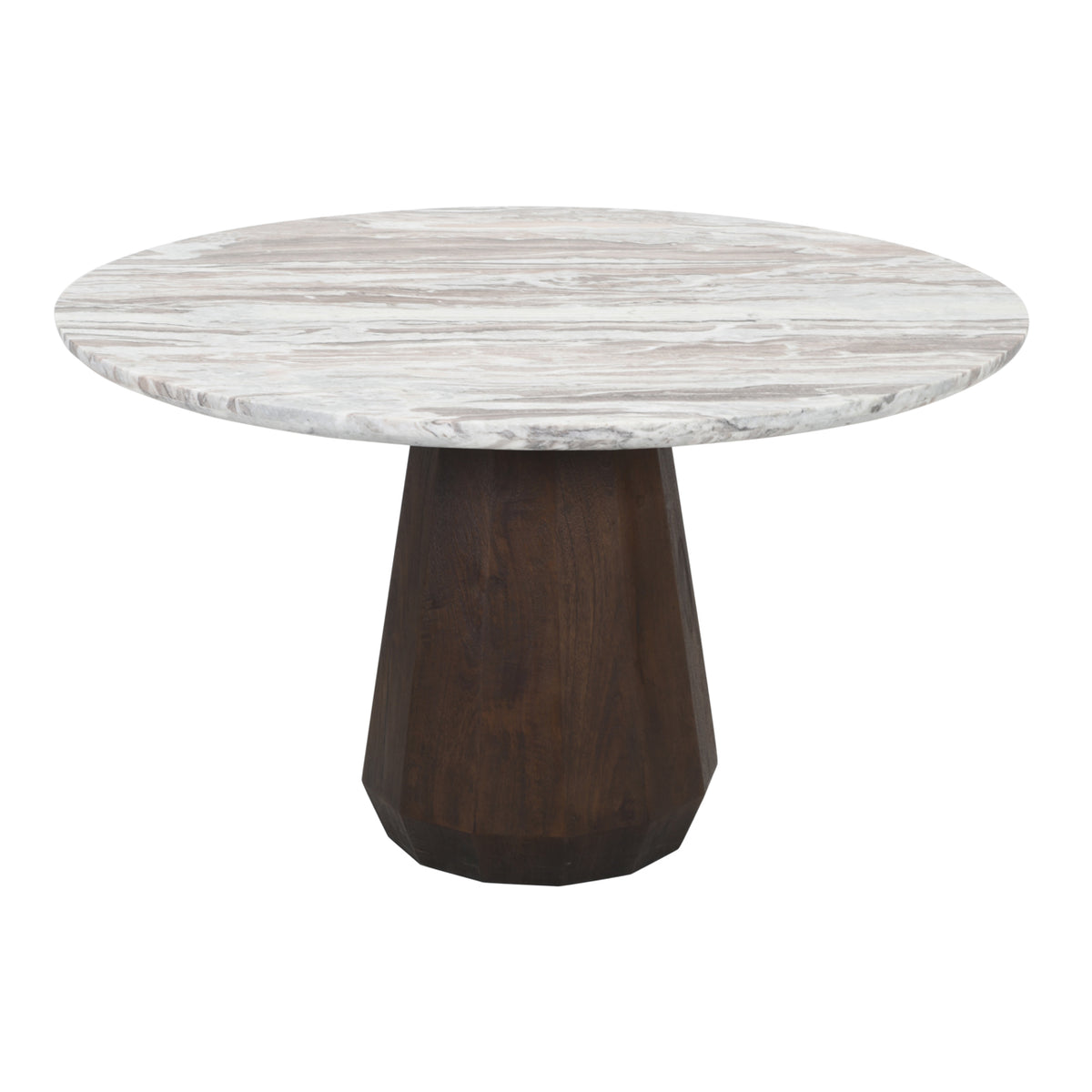 Richmond Interiors Esstisch Oberoy Blush beige 130Ø Richmond Interiors