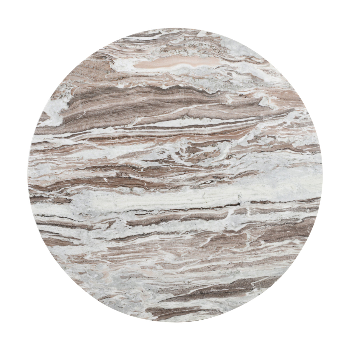 Richmond Interiors Esstisch Oberoy Blush beige 130Ø Richmond Interiors