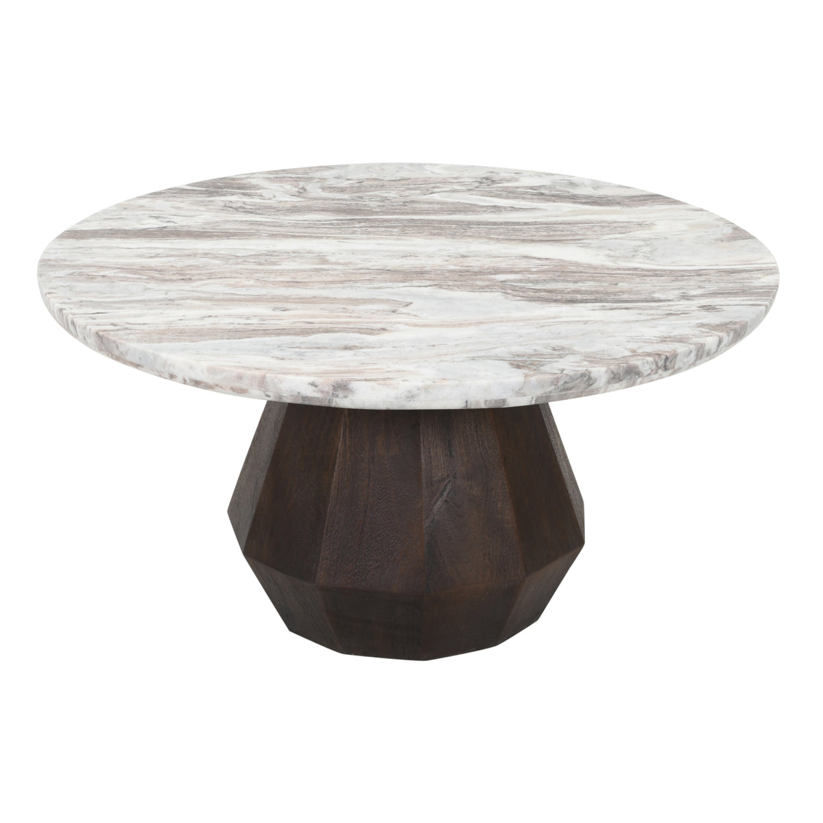 Richmond Interiors Couchtisch Oberoy Blush beige 80Ø Richmond Interiors