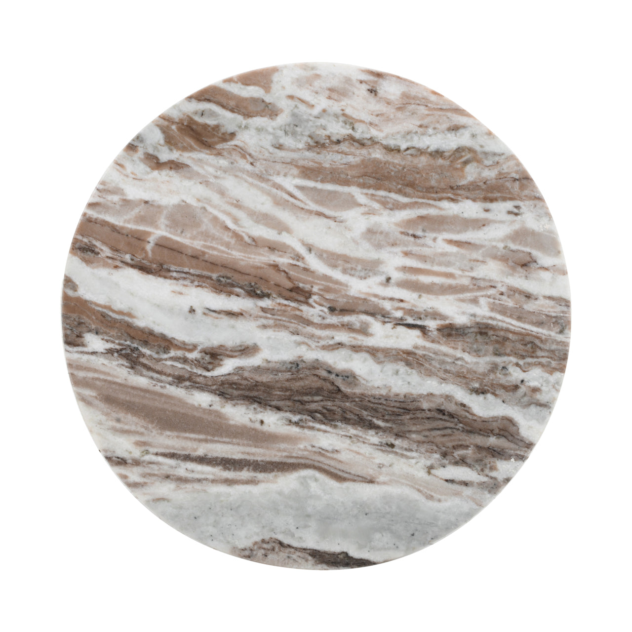 Richmond Interiors Beistelltisch Oberoy Blush beige 45Ø Beistelltisch Richmond Interiors