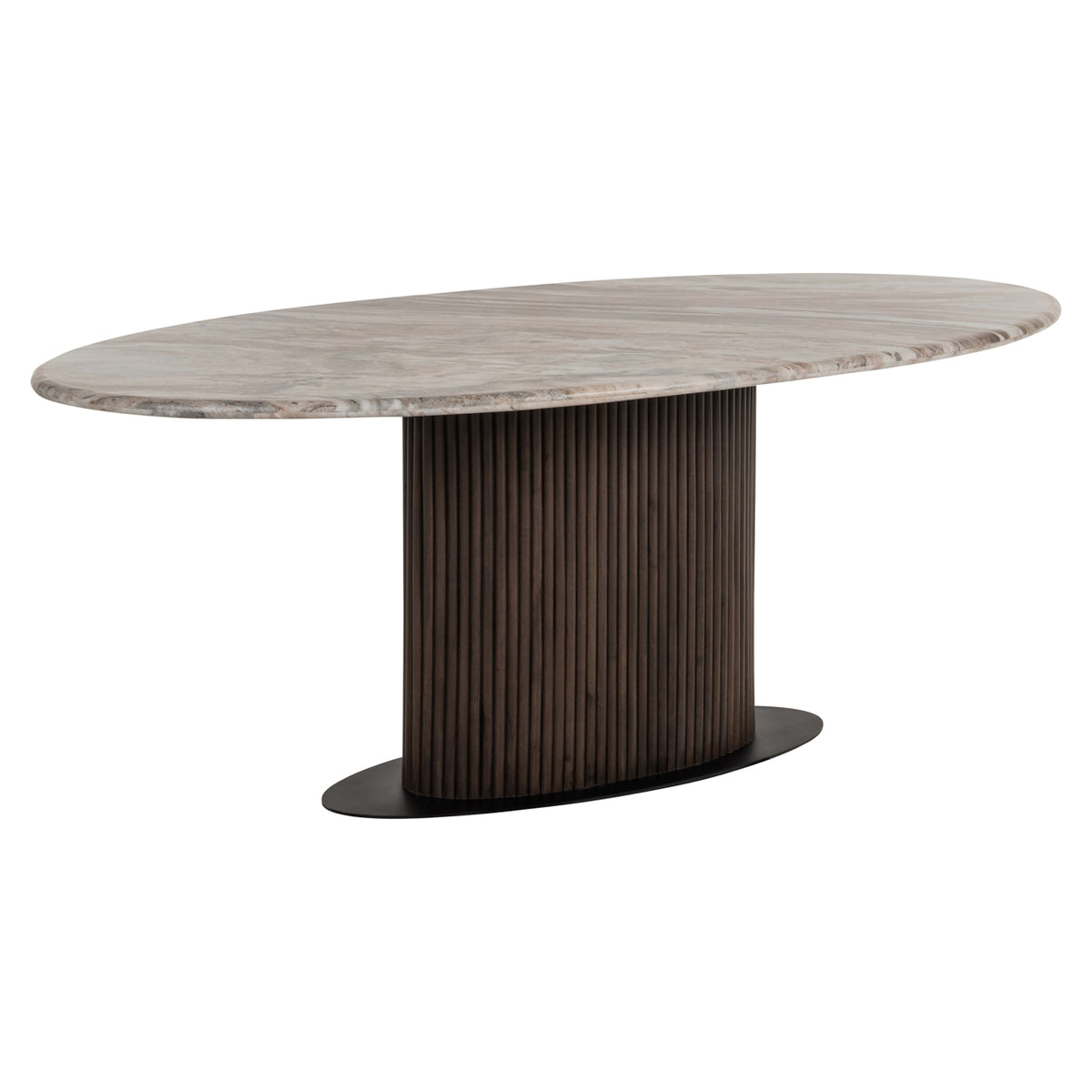 Richmond Interiors Esstisch Rashford Blush beige oval 200 Richmond Interiors