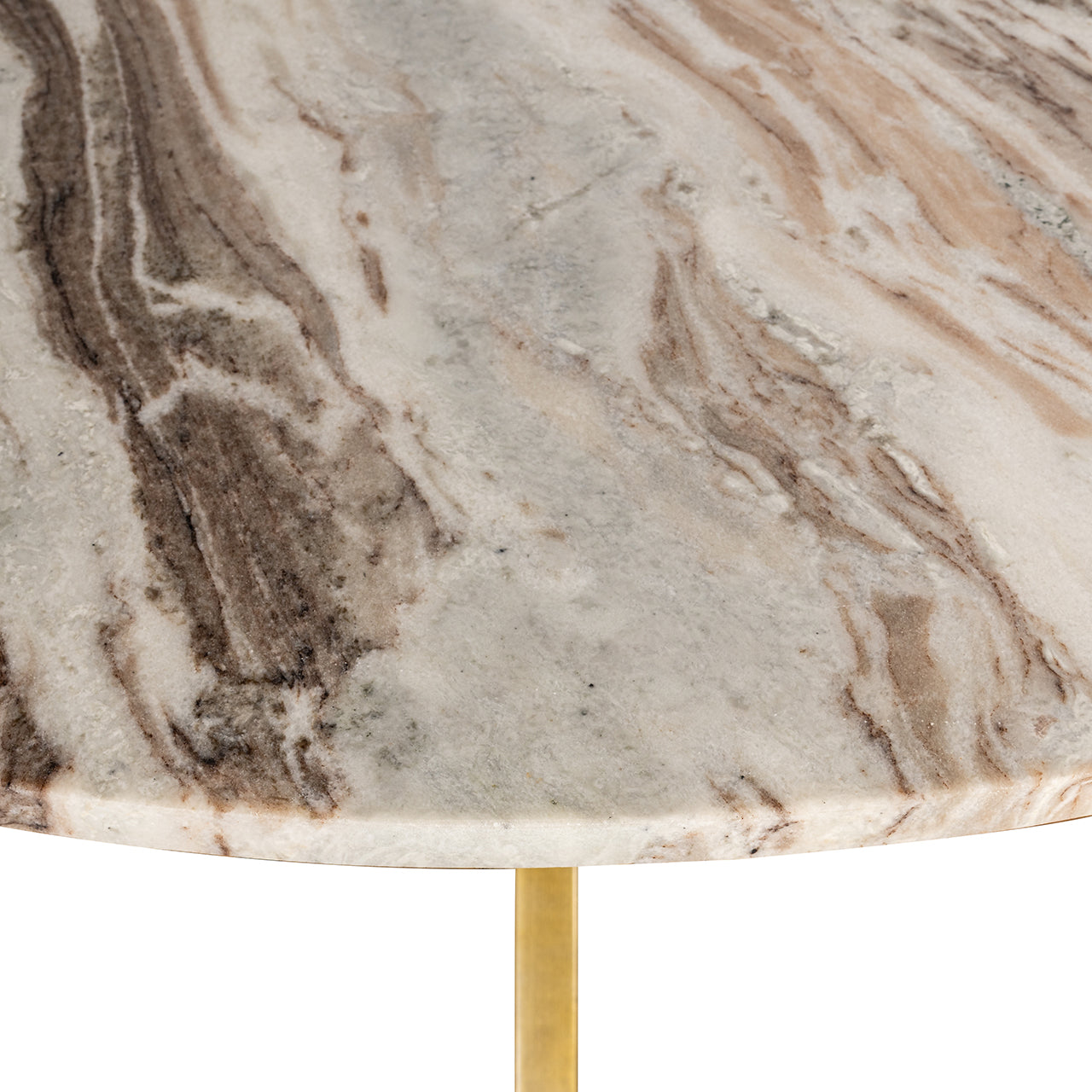 Richmond Interiors Esstisch Bottega – Ø140 cm (White) Esstisch rund Richmond Interiors