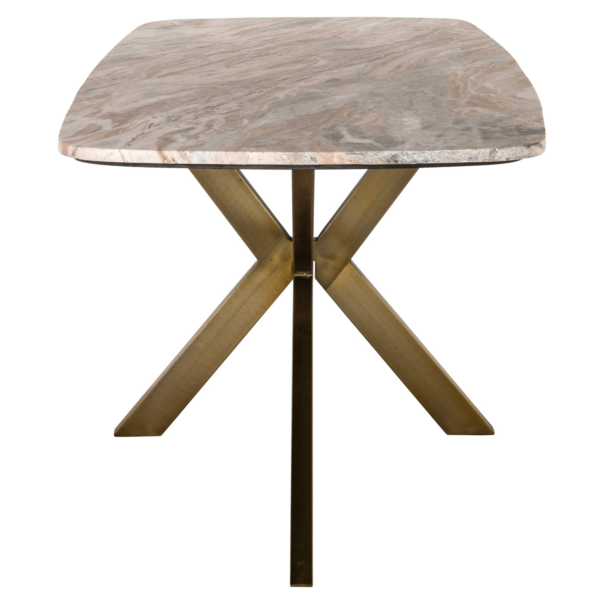Richmond Interiors Esstisch Bottega Blush beige danish oval 220 Richmond Interiors