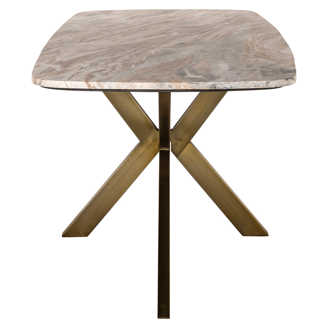 Richmond Interiors Esstisch Bottega – 220 cm Dänisch Oval (White) Esstisch eckig Richmond Interiors