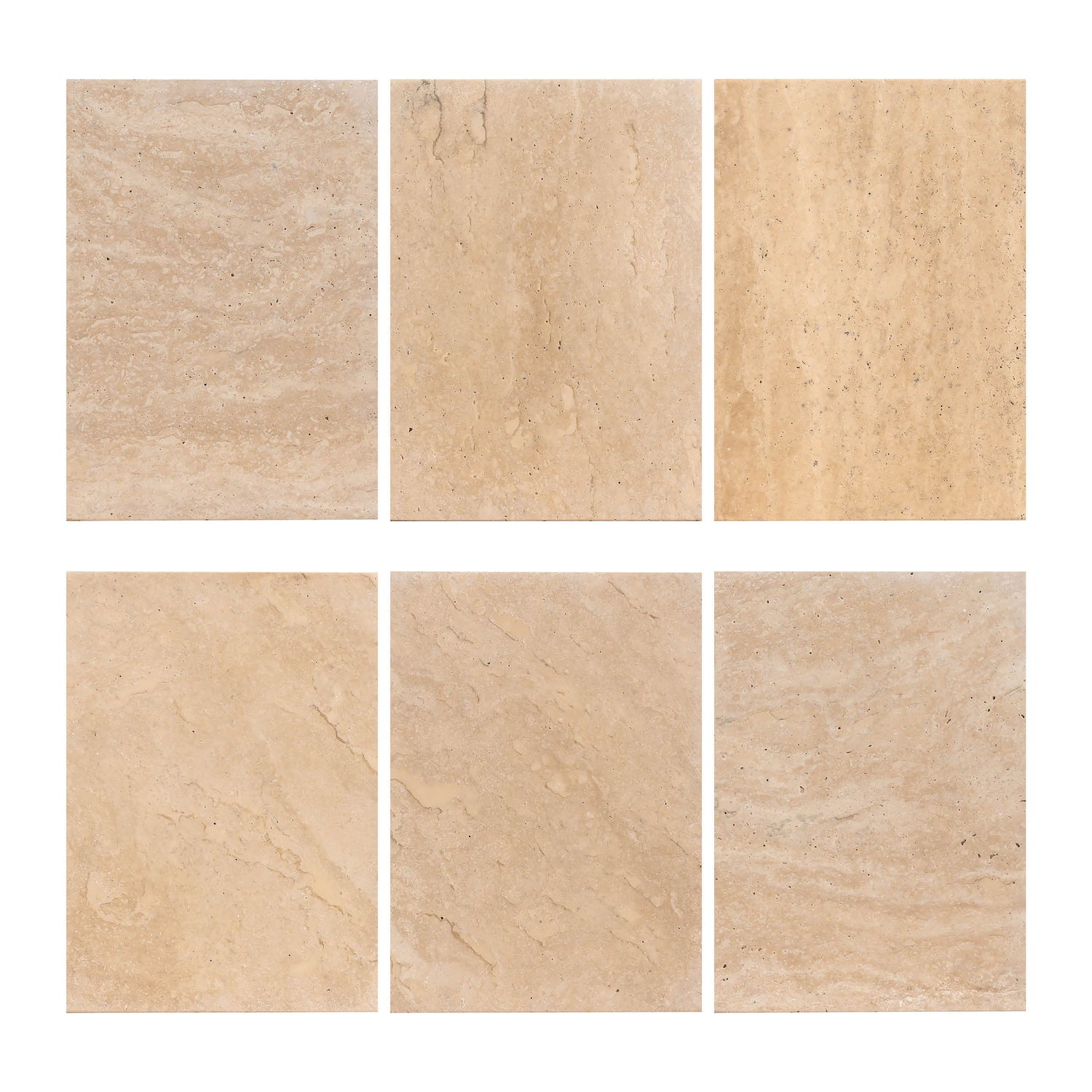 Alexander Jones Couchtisch Biltmore Italienischer beigefarbener Travertin Couchtisch eckig Alexander Jones