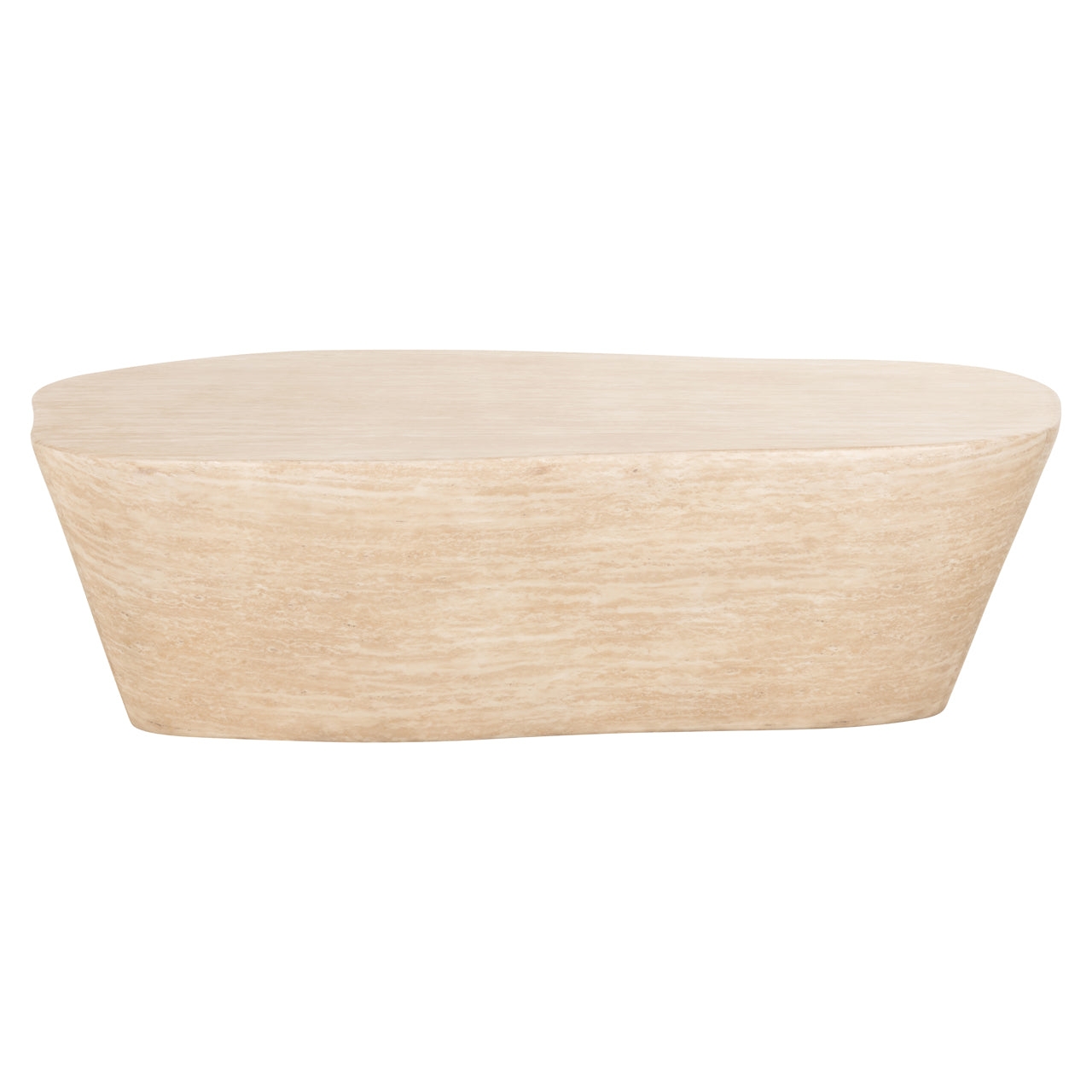 Richmond Interiors Couchtisch Fictus beige 125 Couchtisch Richmond Interiors