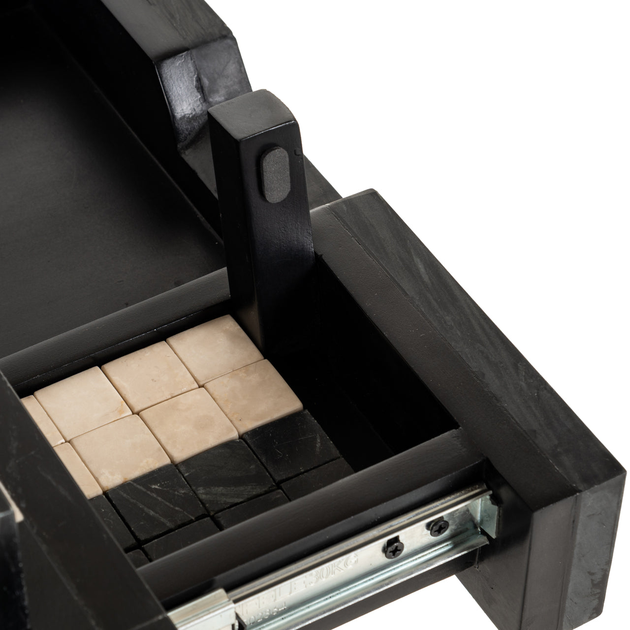 Richmond Interiors Beistelltisch Davos black Beistelltisch Richmond Interiors