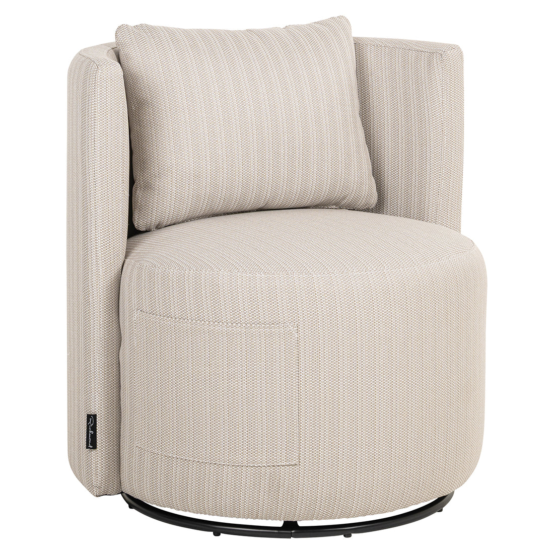 Richmond Interiors Outdoor Swivel Chair Marlin beige (22080 Beige)