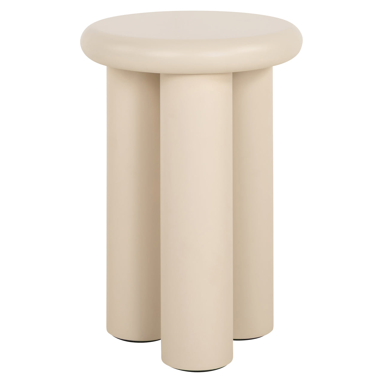 Richmond Interiors Beistelltisch Elbaz beige 35Ø Beistelltisch Richmond Interiors
