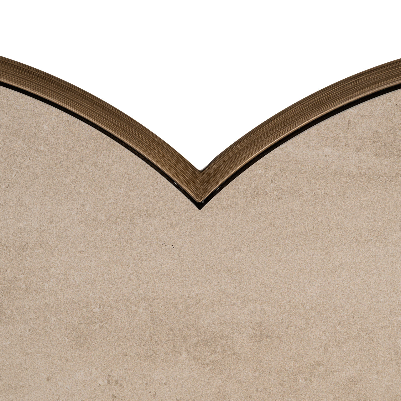 Richmond Interiors Couchtisch Clover (Beige) Couchtisch rund Richmond Interiors