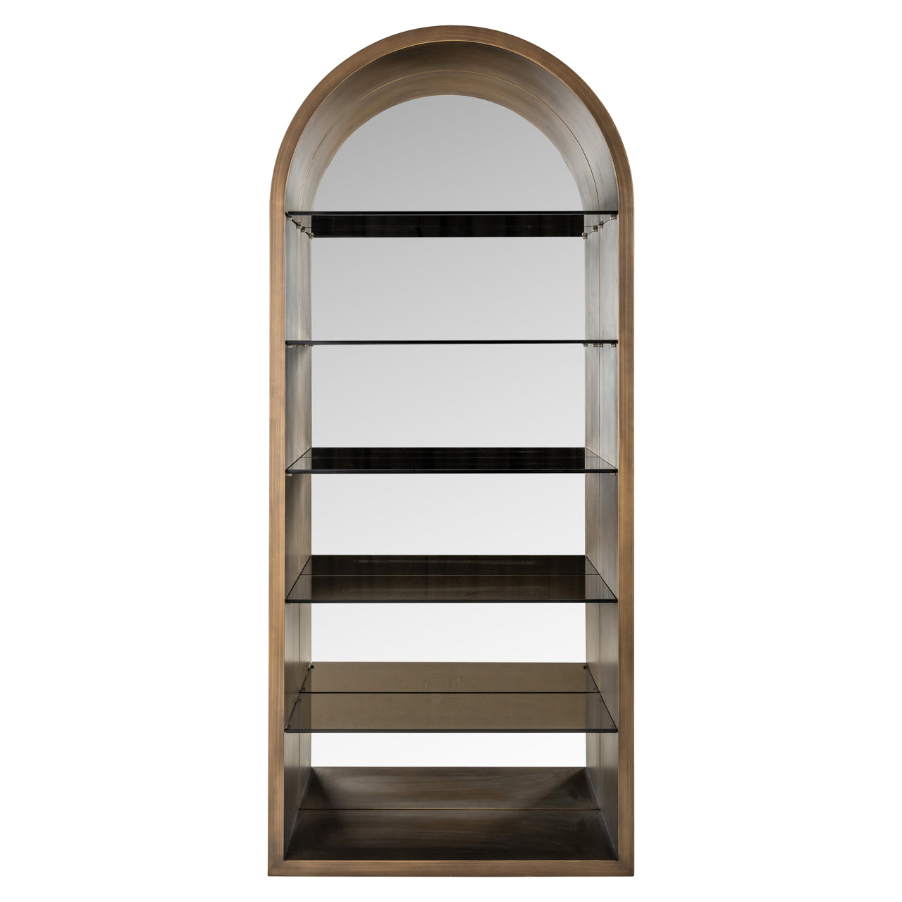Richmond Interiors Vitrine Bowic brushed gold Vitrine Richmond Interiors