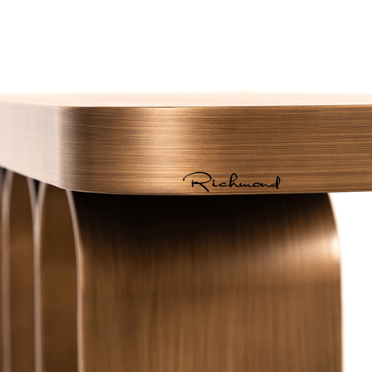 Richmond Interiors Konsole Locarno brushed gold Konsole Richmond Interiors