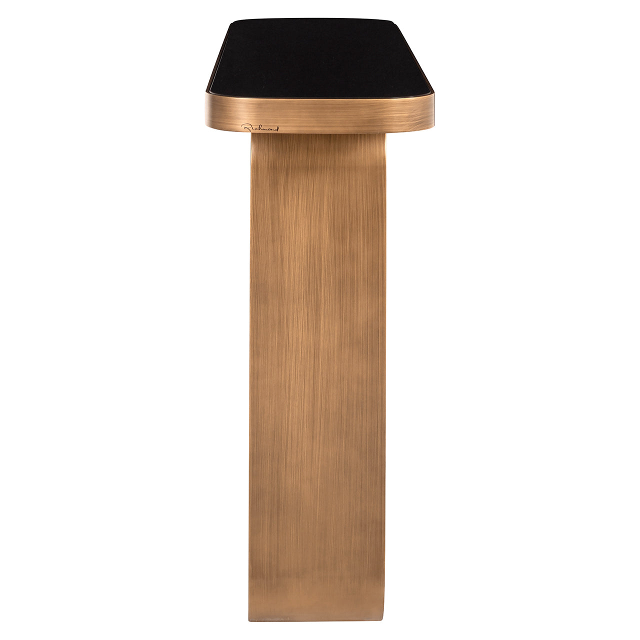 Richmond Interiors Konsolentisch Locarno – Brushed Gold Konsolentisch Richmond Interiors
