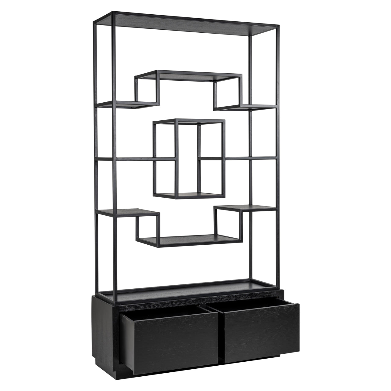 Richmond Interiors Vitrine Bonvoy black Vitrine Richmond Interiors