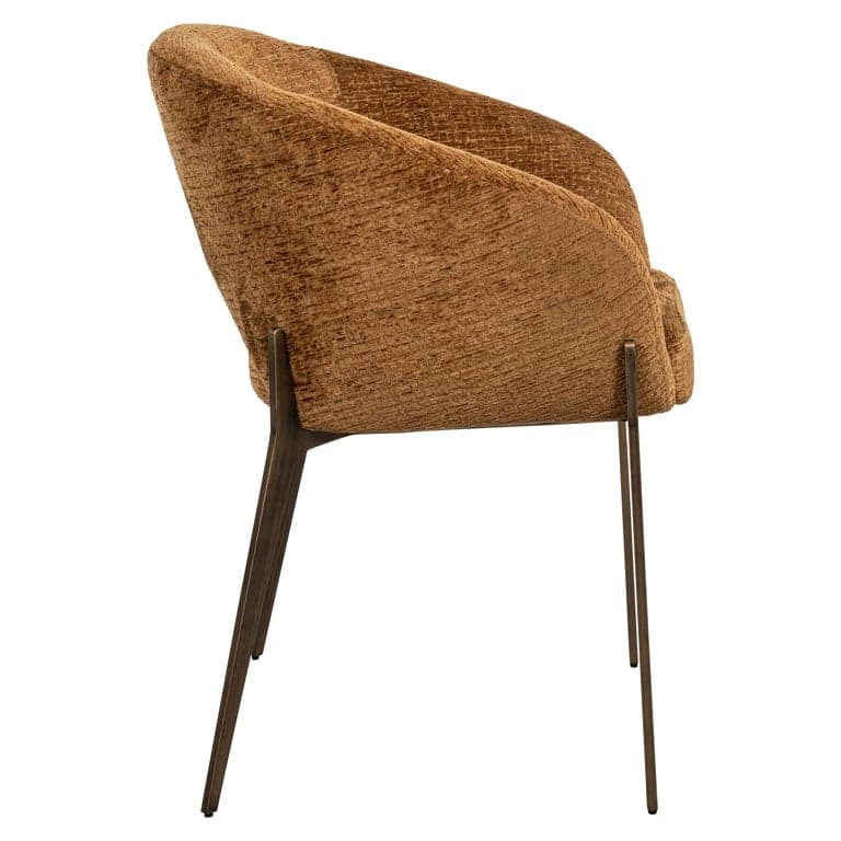 Richmond Interiors Esszimmerstuhl Kenzi cognac fusion (Fusion cognac 28) Esszimmerstuhl Richmond Interiors