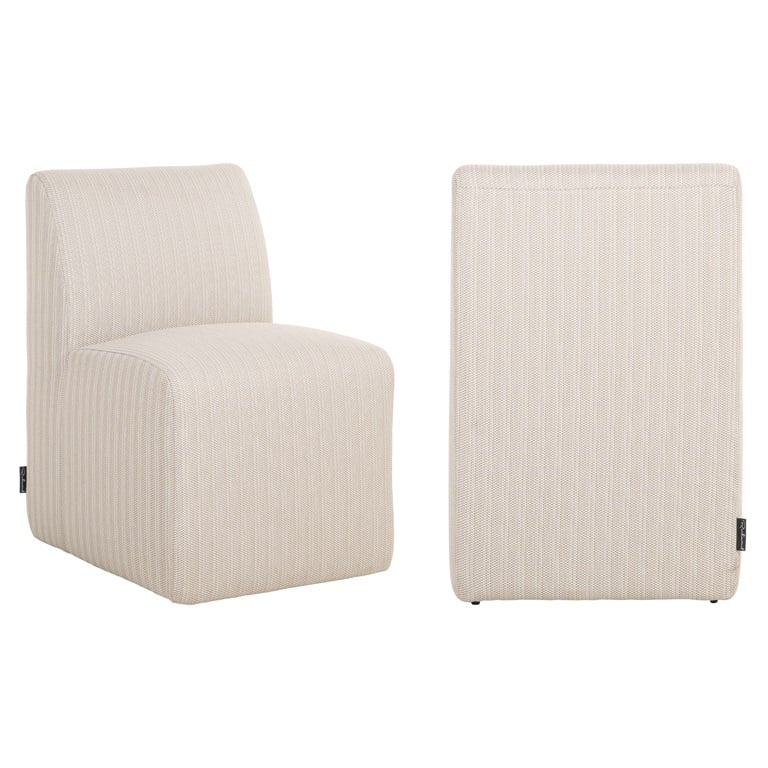 Richmond Interiors Outdoor Esszimmerstuhl Riva beige (22080 Beige) Outdoor Esszimmerstuhl Richmond Interiors
