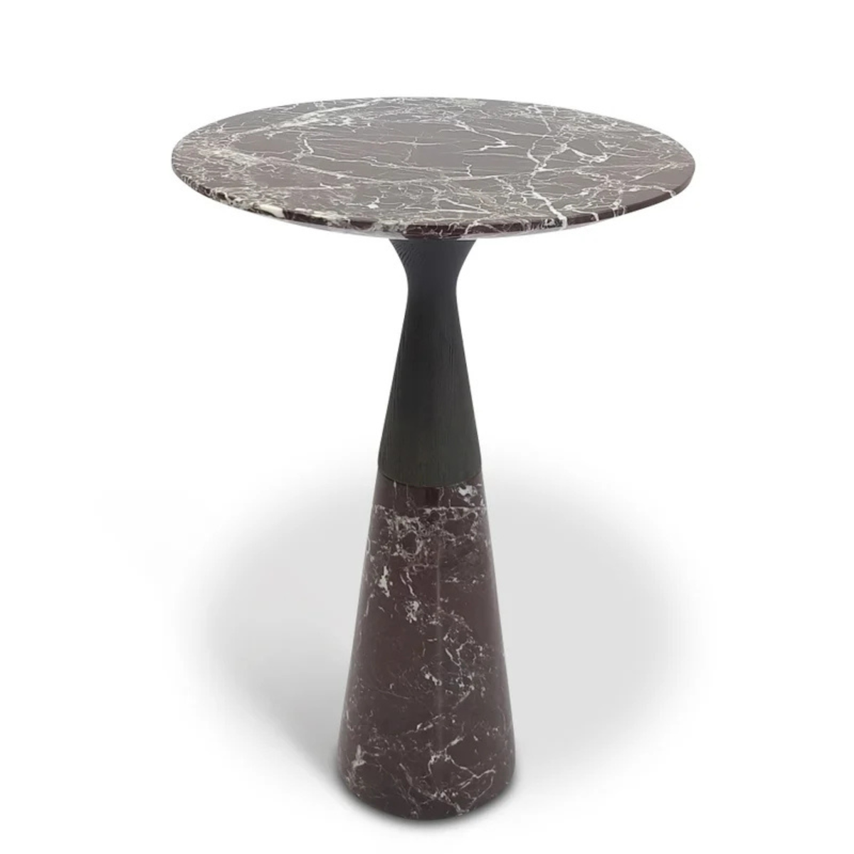 The Grand Collection MIZU Beistelltisch – Naturstein Beistelltisch rund The Grand Collection