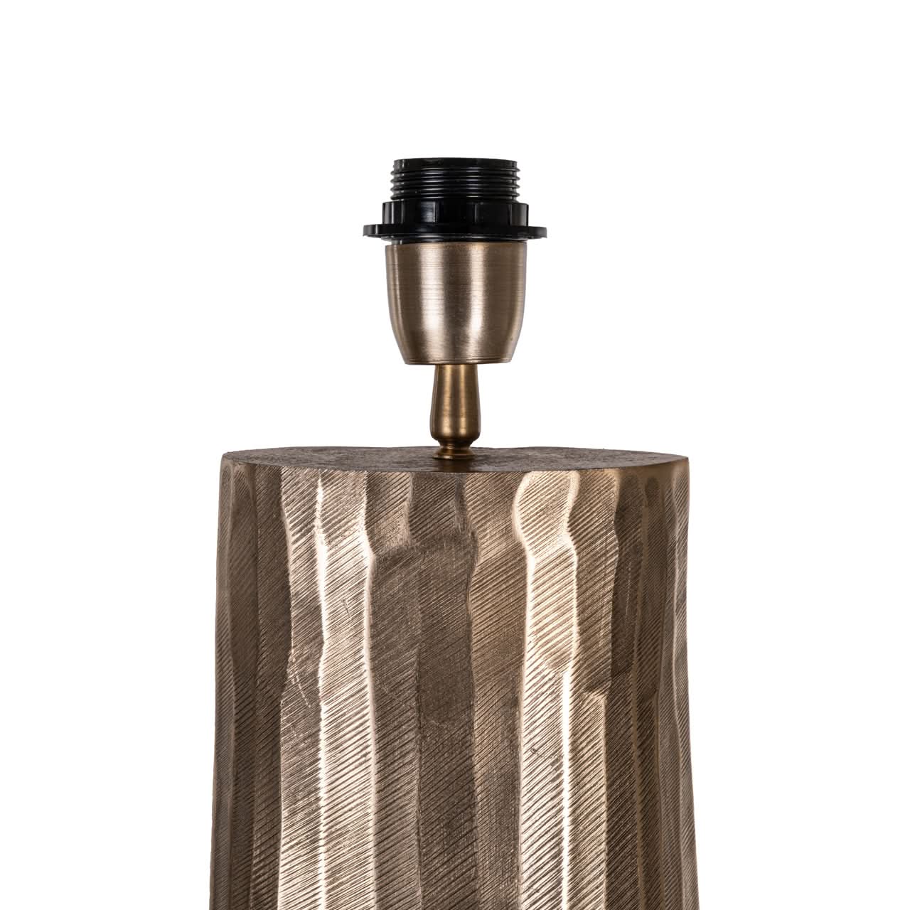 Richmond Interiors Stehleuchte Velune – Antikmessing Stehlampe Richmond Interiors