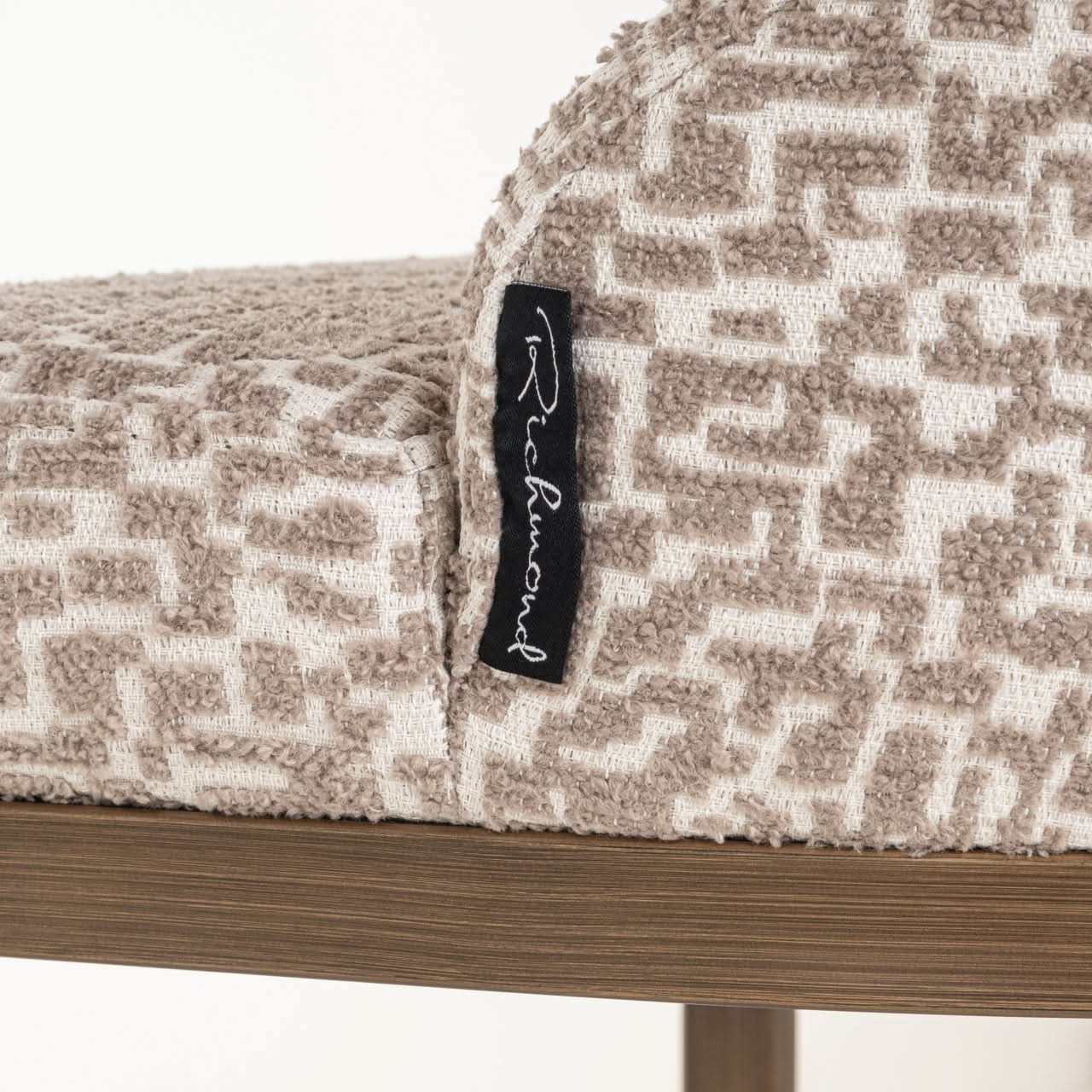 Richmond Interiors – 2er-Set Barhocker Bolton Natural Geo 2er-Set Barstühle Richmond Interiors