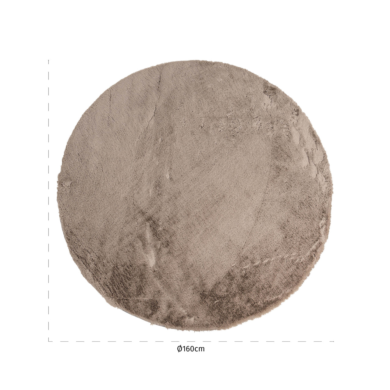 Richmond Interiors Teppich Saifo sand 160Ø Teppich Richmond Interiors